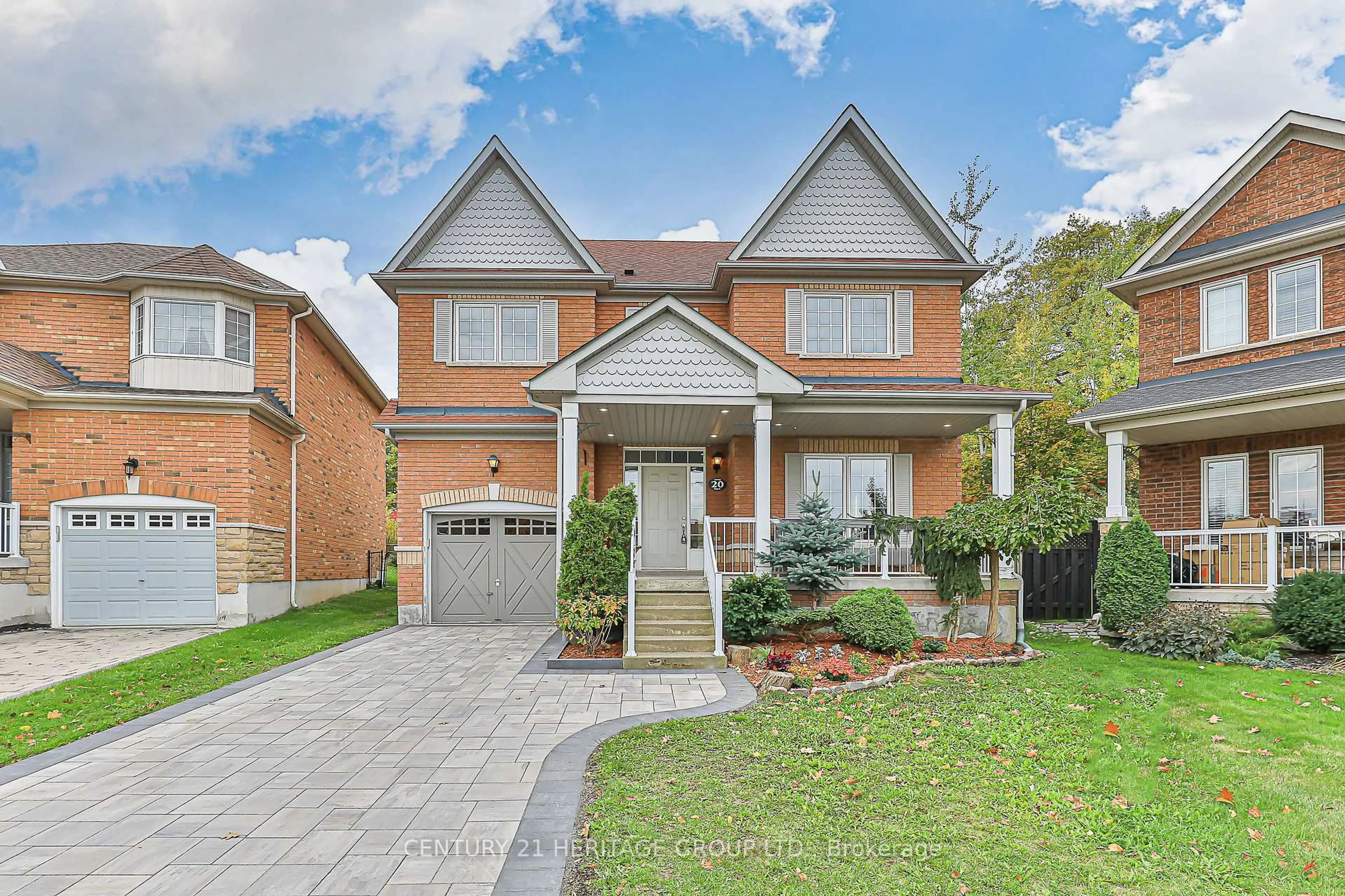 Home with brick exterior material, street for 20 Trish Dr, Richmond Hill Ontario L4E 5C5