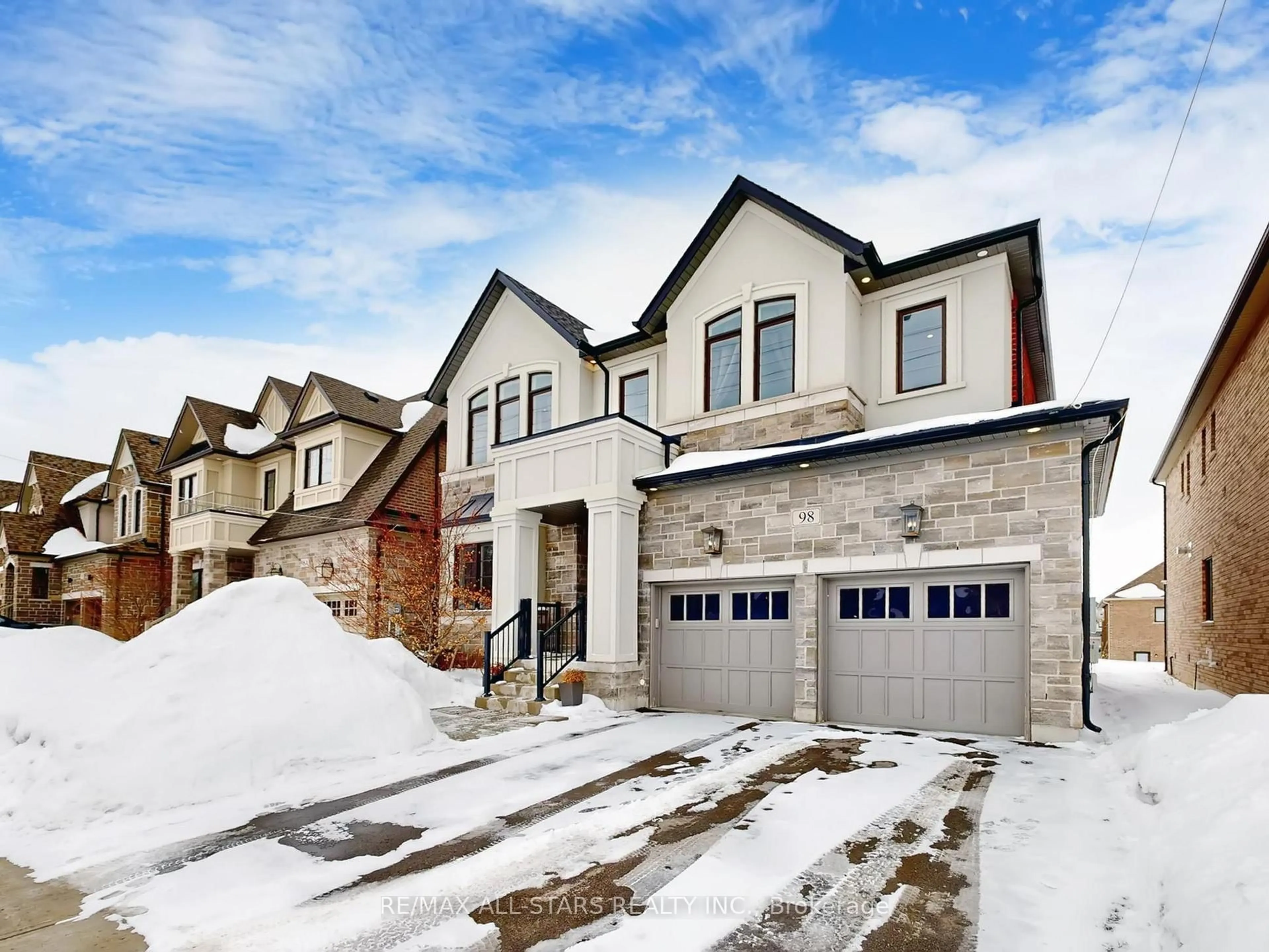 Home with brick exterior material, street for 98 Church St, Georgina Ontario L4P 1J5