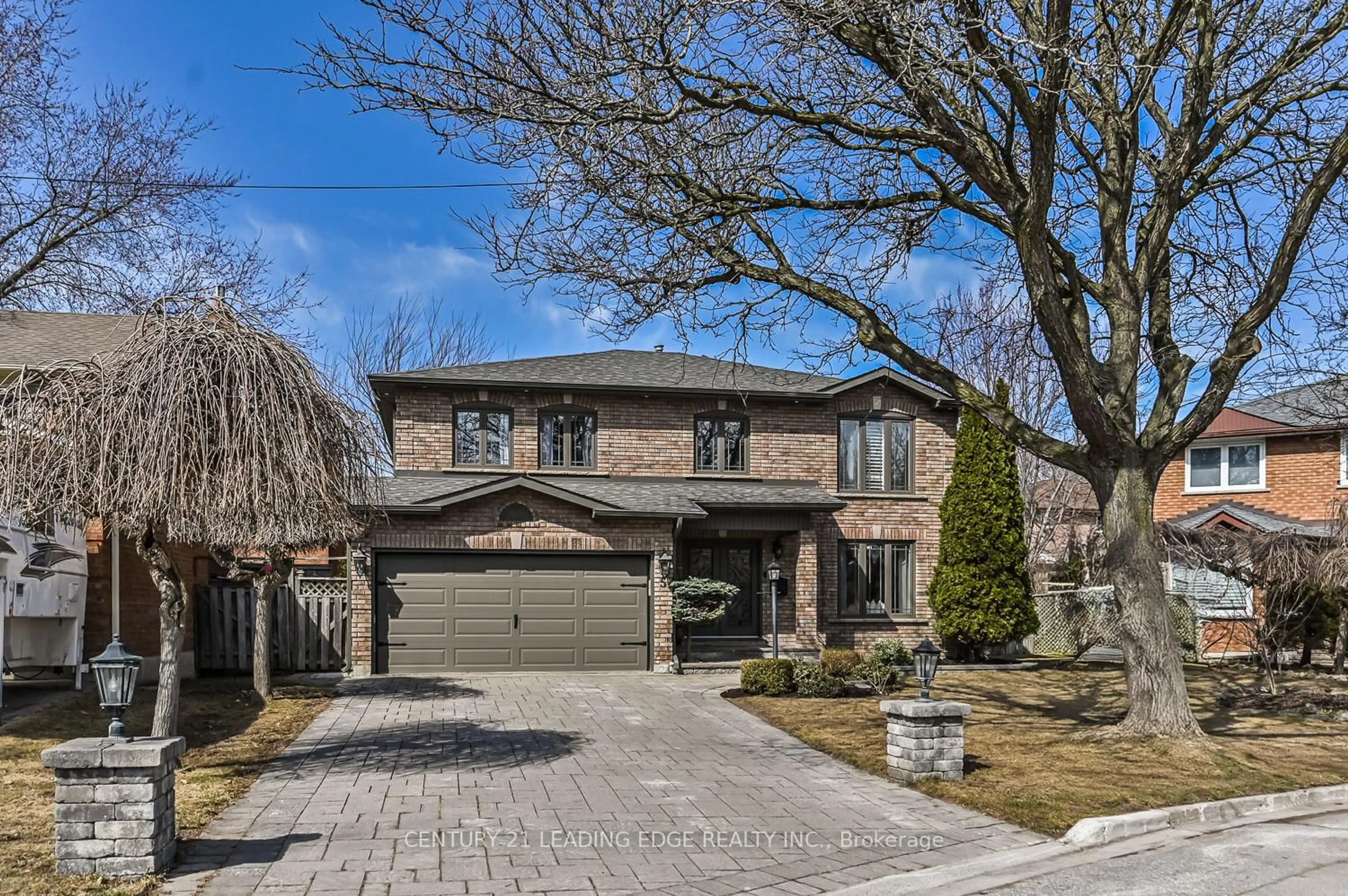 Home with brick exterior material, street for 5 Sawyer Cres, Markham Ontario L3P 5V1