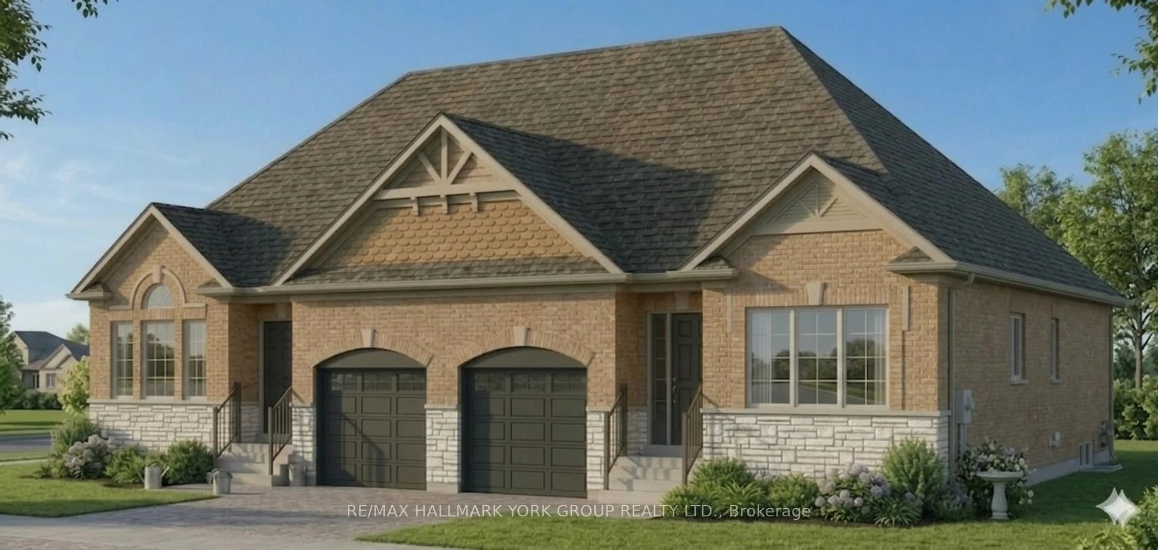 Home with brick exterior material, street for 136A Metro Rd, Georgina Ontario L4P 3C8