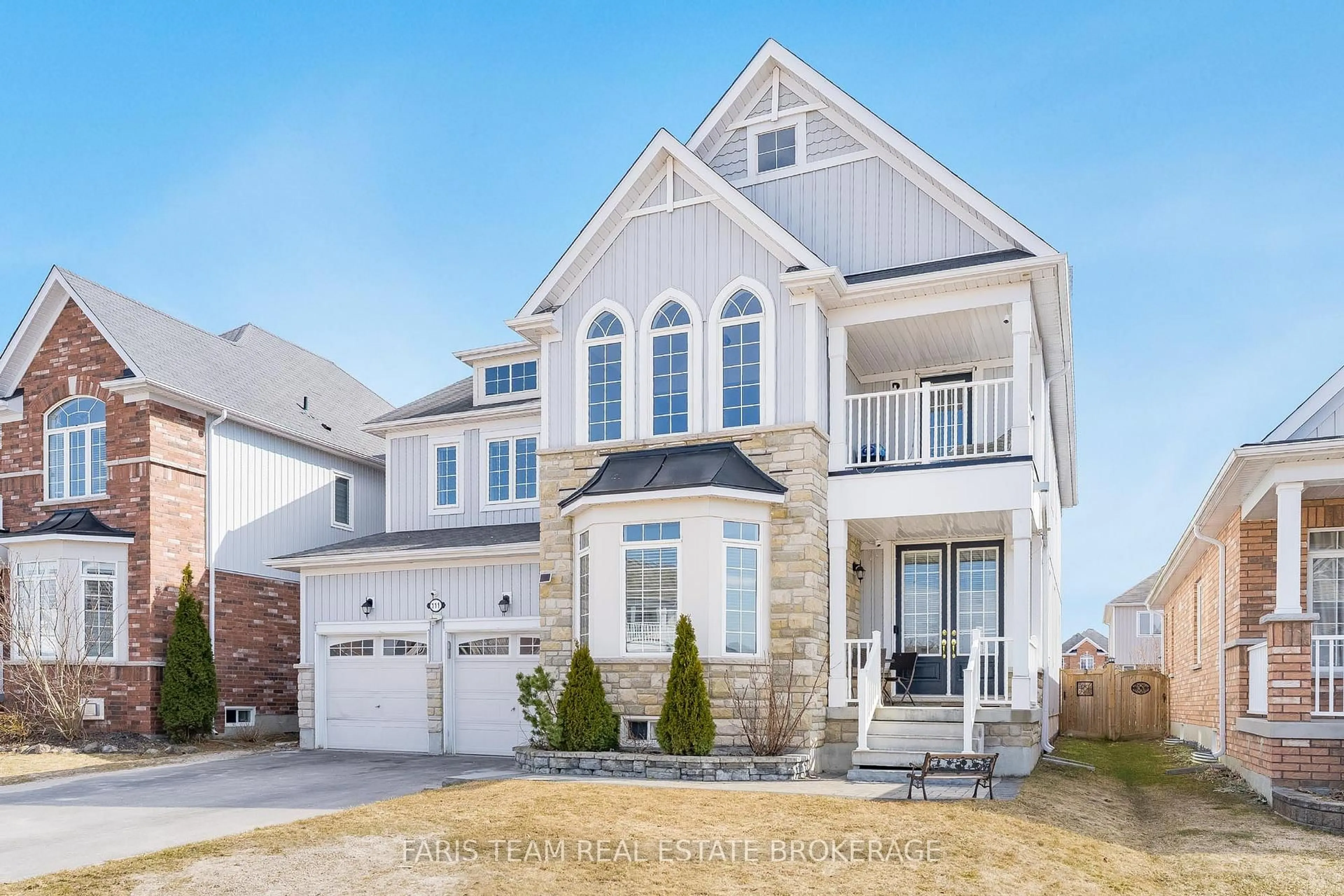 Home with brick exterior material, street for 111 Latimer Ave, Essa Ontario L3W 0N1