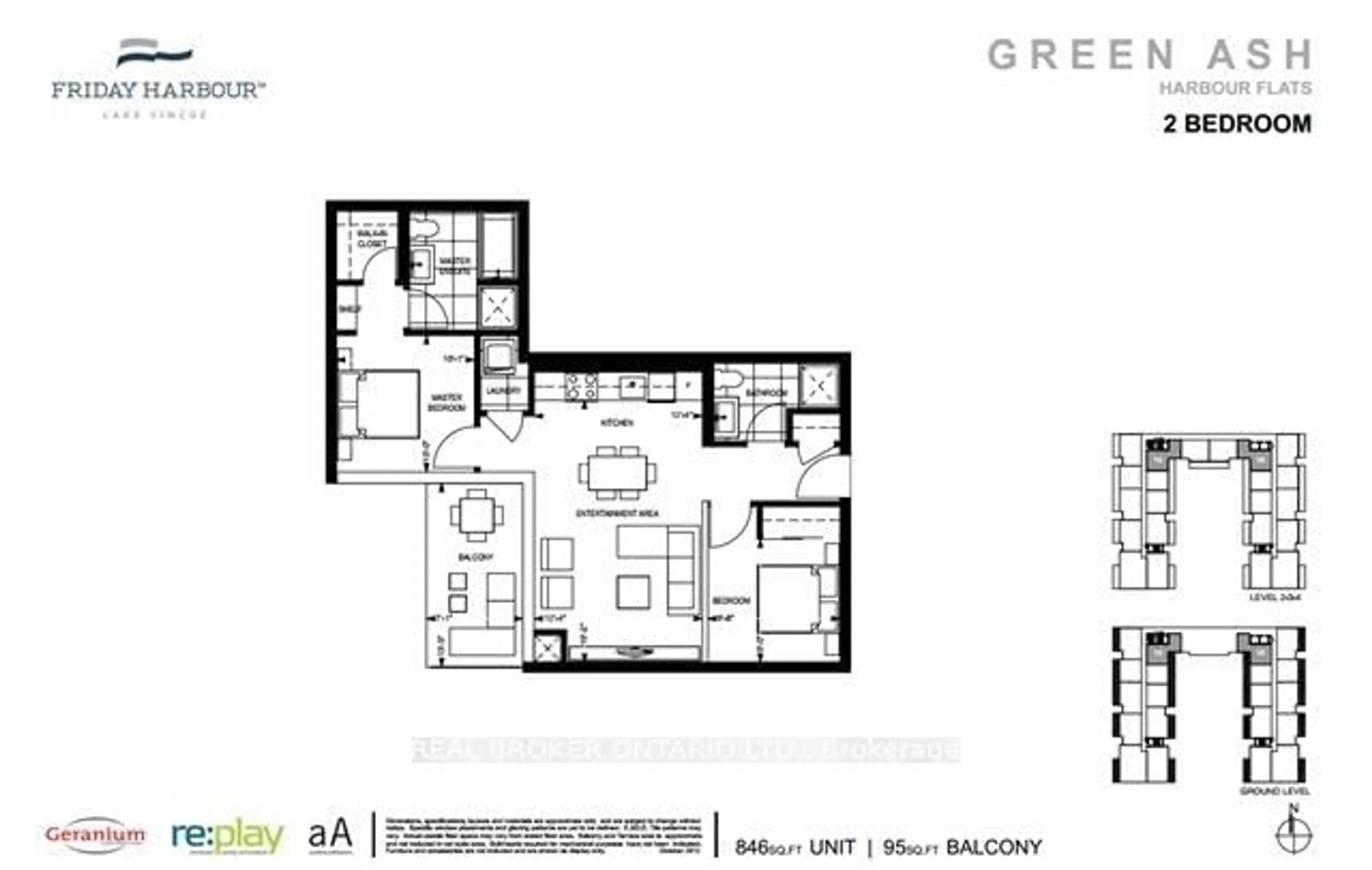 Floor plan for 241 Sea Ray Ave #A303, Innisfil Ontario L9S 2P7