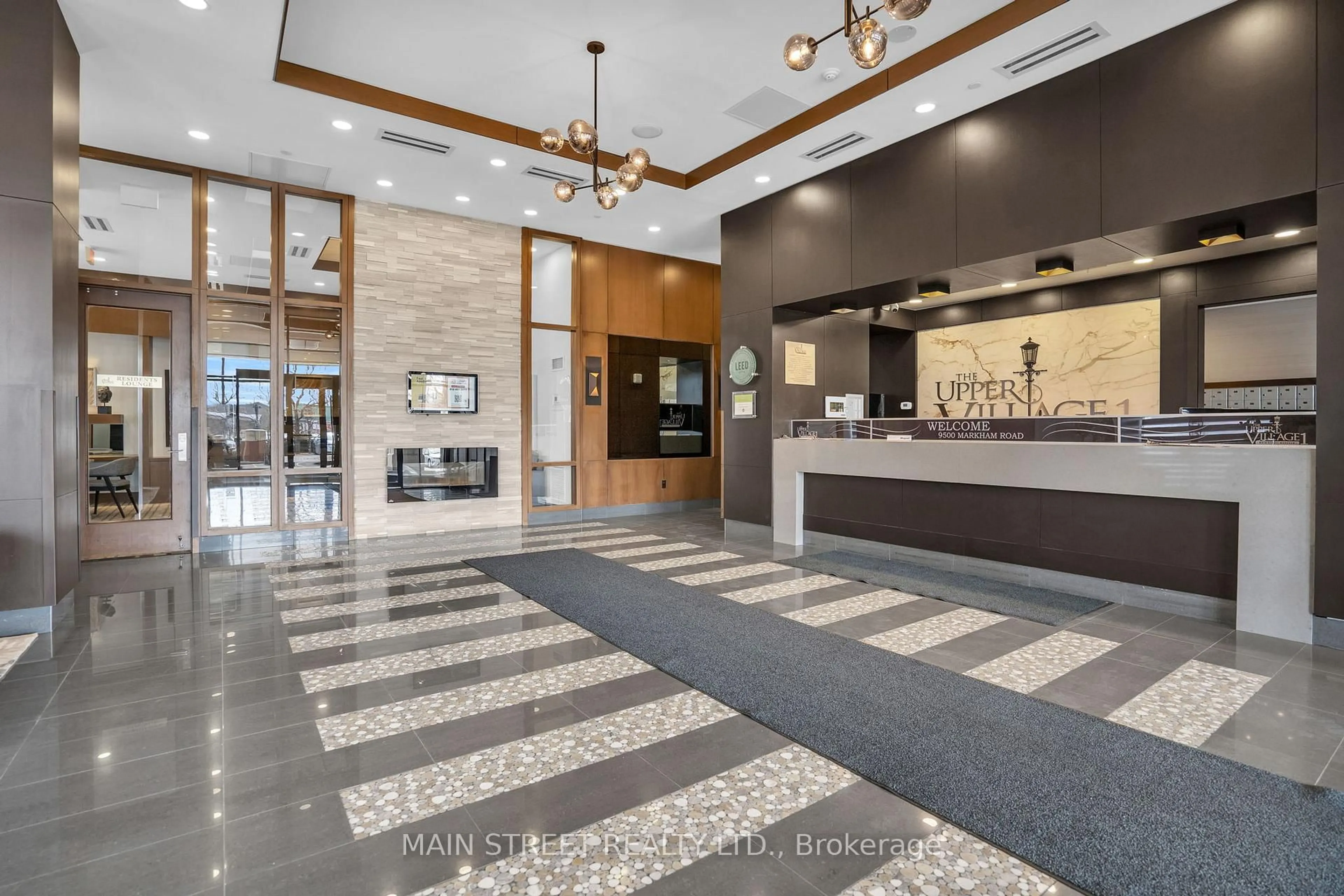 Lobby for 9500 Markham Rd #1806, Markham Ontario L6E 0N6