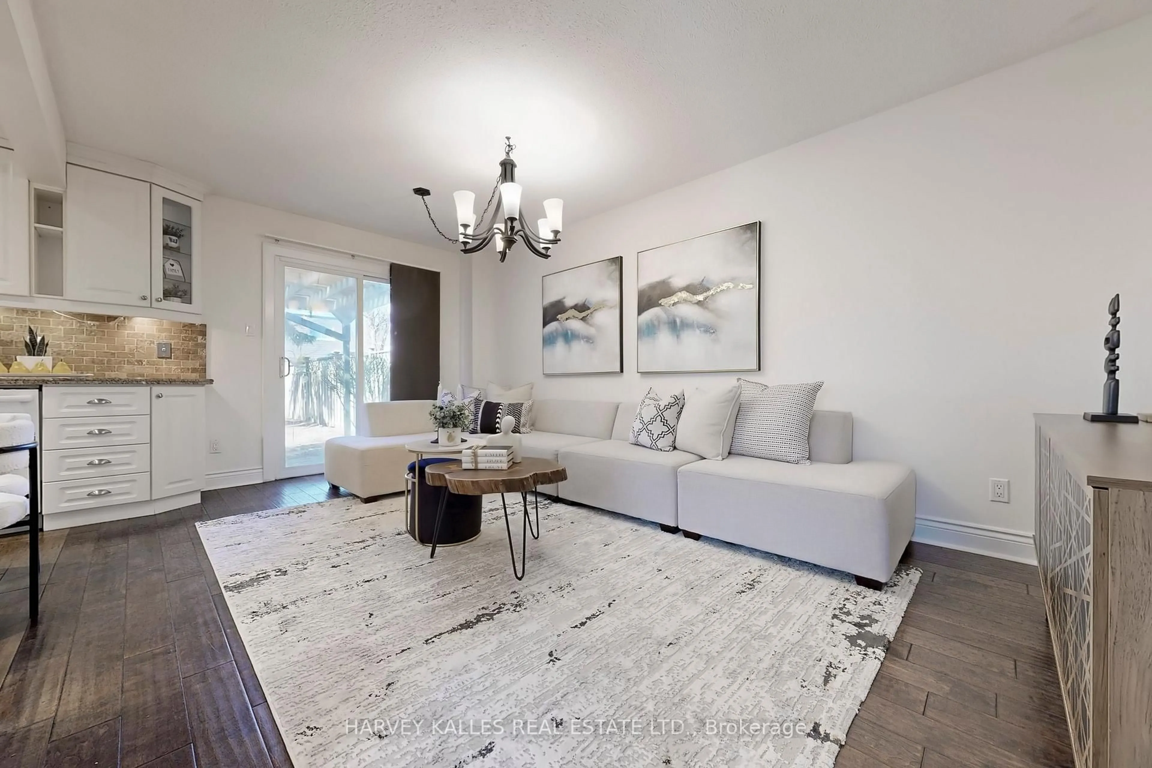 Living room with furniture, unknown for 62 Dersingham Cres, Markham Ontario L3T 4E8