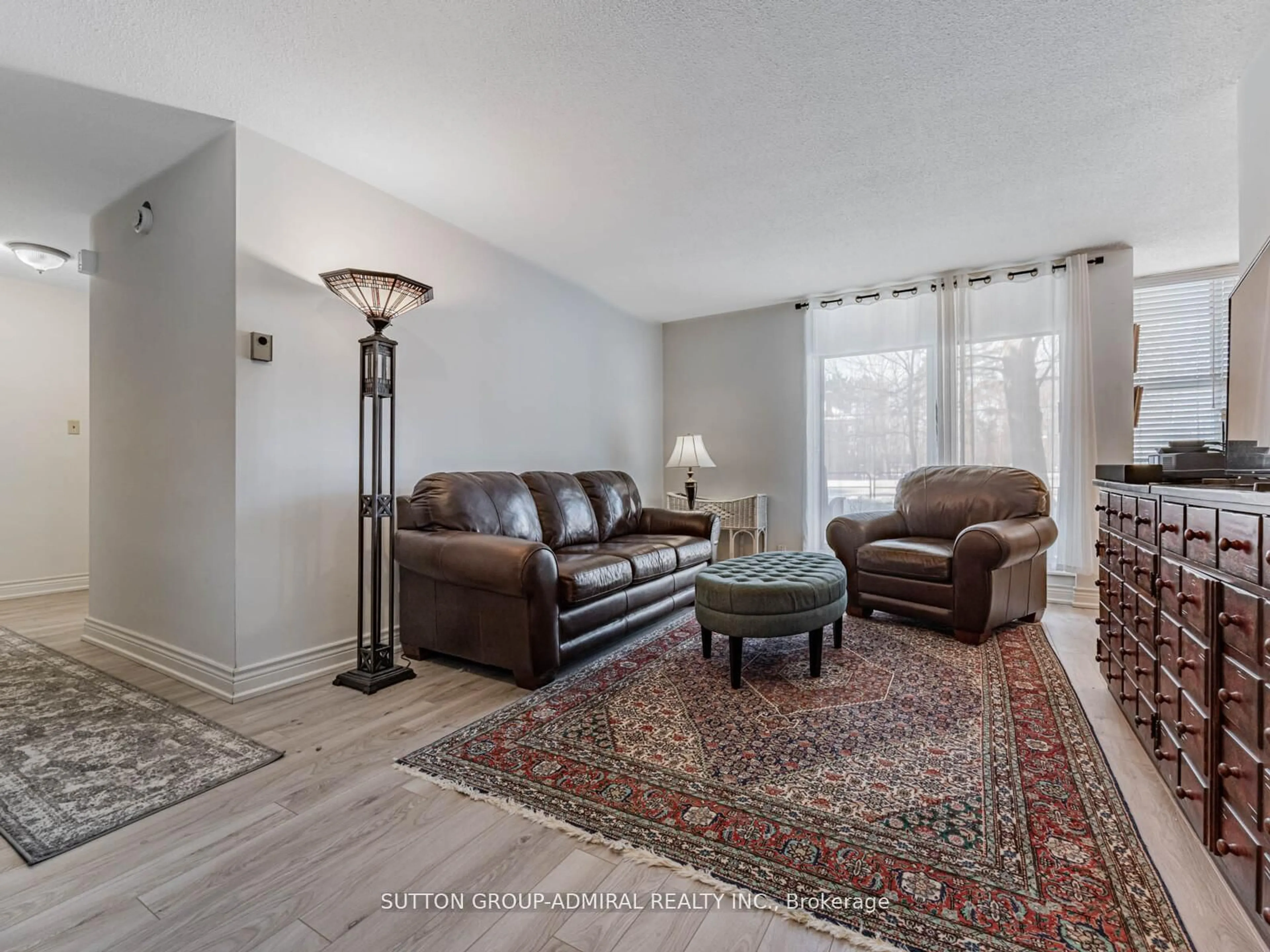 Living room with furniture, unknown for 80 Inverlochy Blvd #108, Markham Ontario L3T 4P3