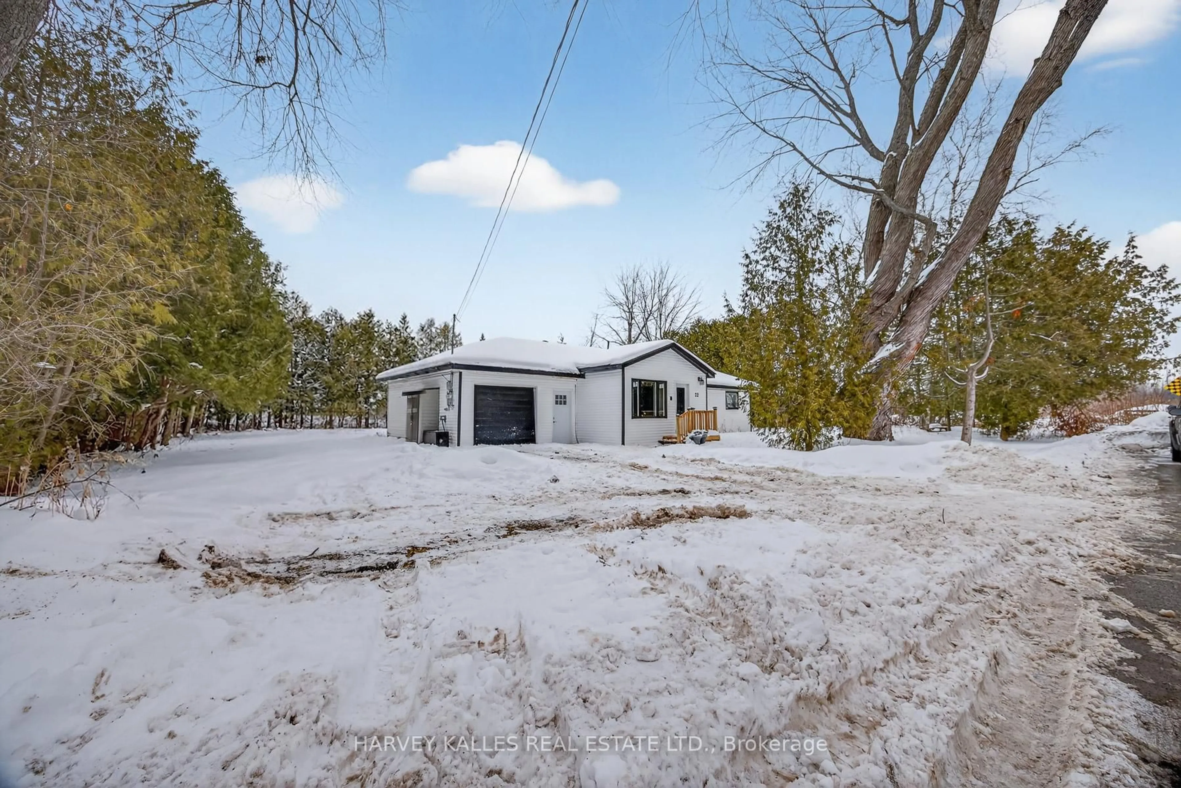 A pic from outside/outdoor area/front of a property/back of a property/a pic from drone, unknown for 22 Second St, Georgina Ontario L0E 1E0