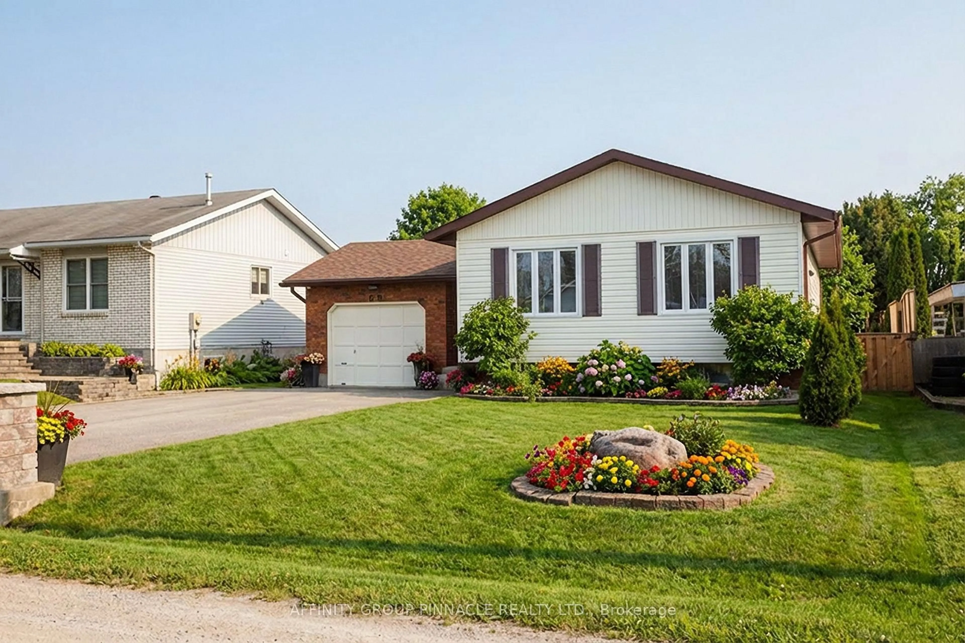 Home with vinyl exterior material, street for 69 Beechwood Ave, Brock Ontario L0K 1A0