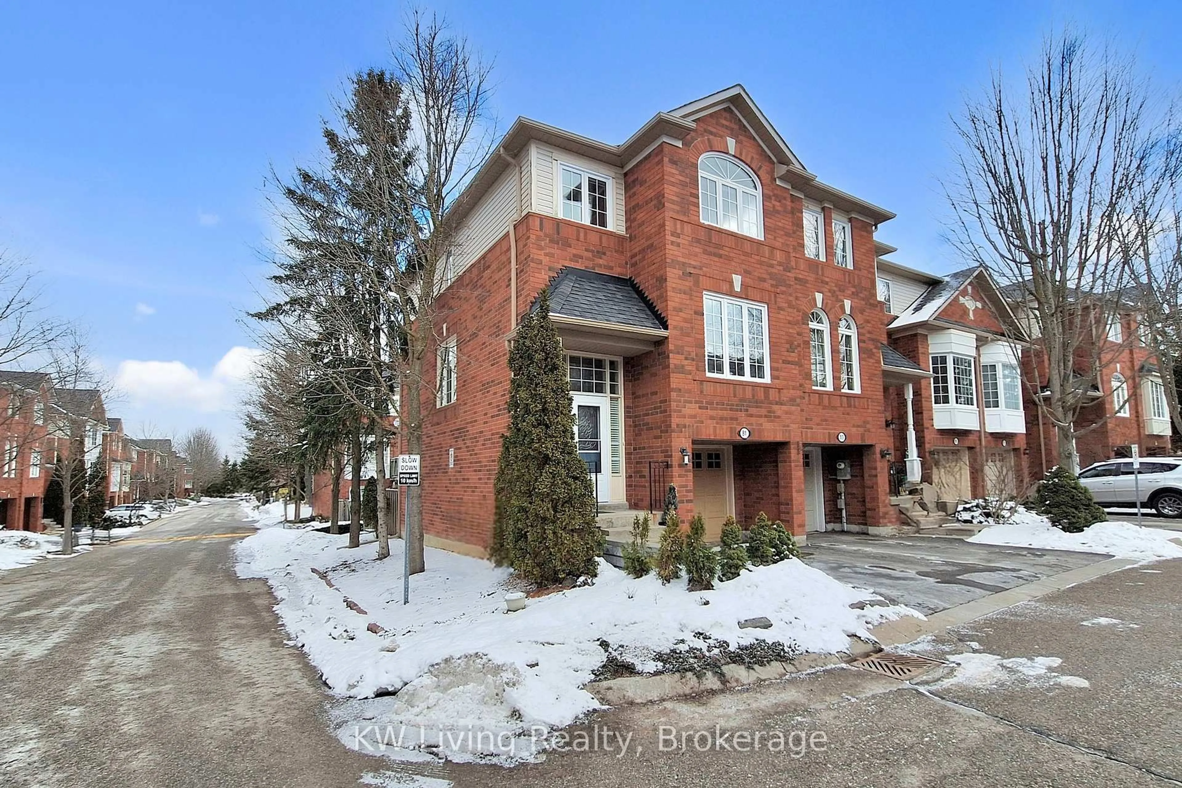 Home with brick exterior material, street for 81 Mosaics Ave #62, Aurora Ontario L4G 7L5