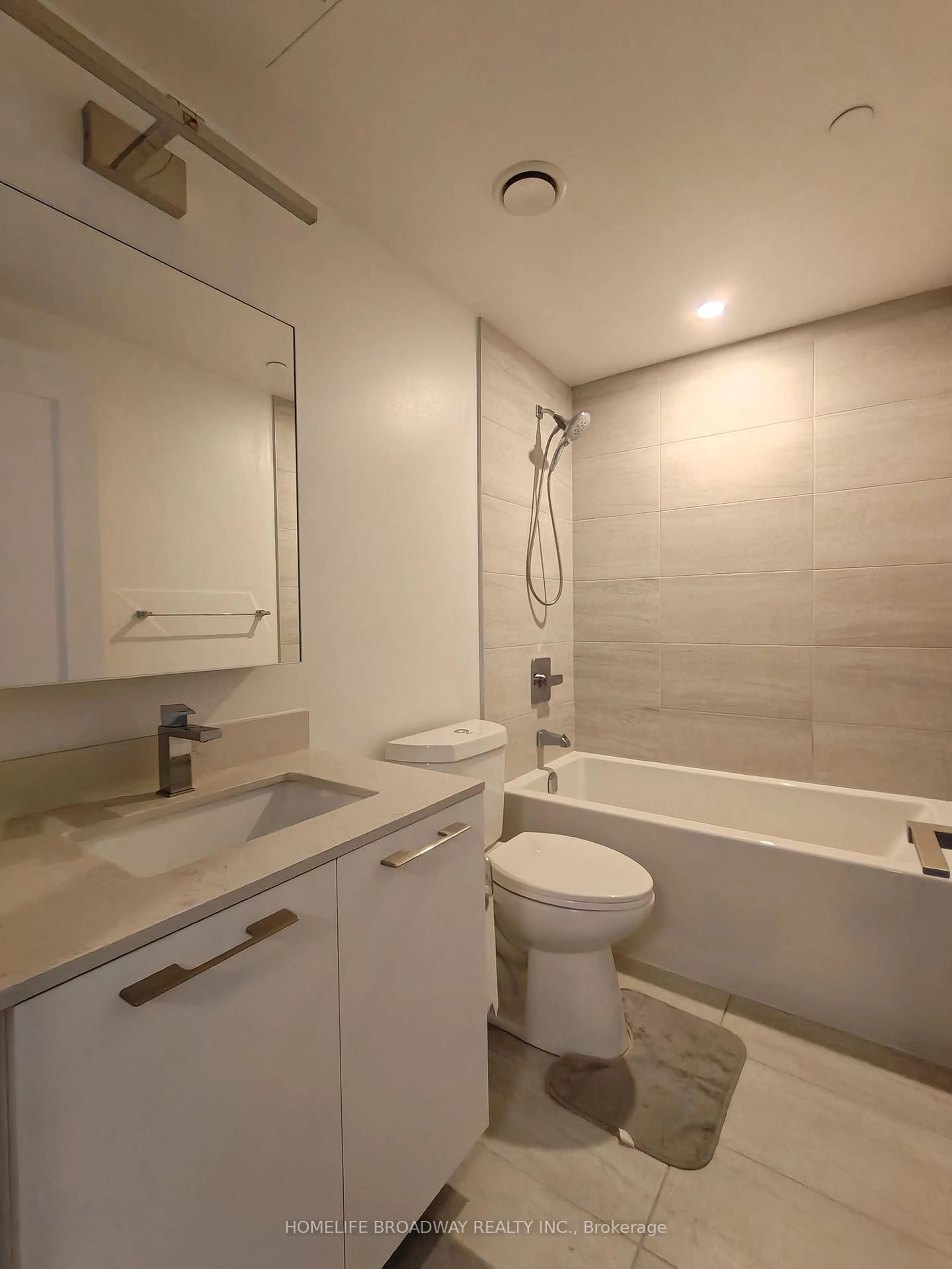 Standard bathroom, ceramic/tile floor for 18 Water Walk Dr #302, Markham Ontario L3R 6L5