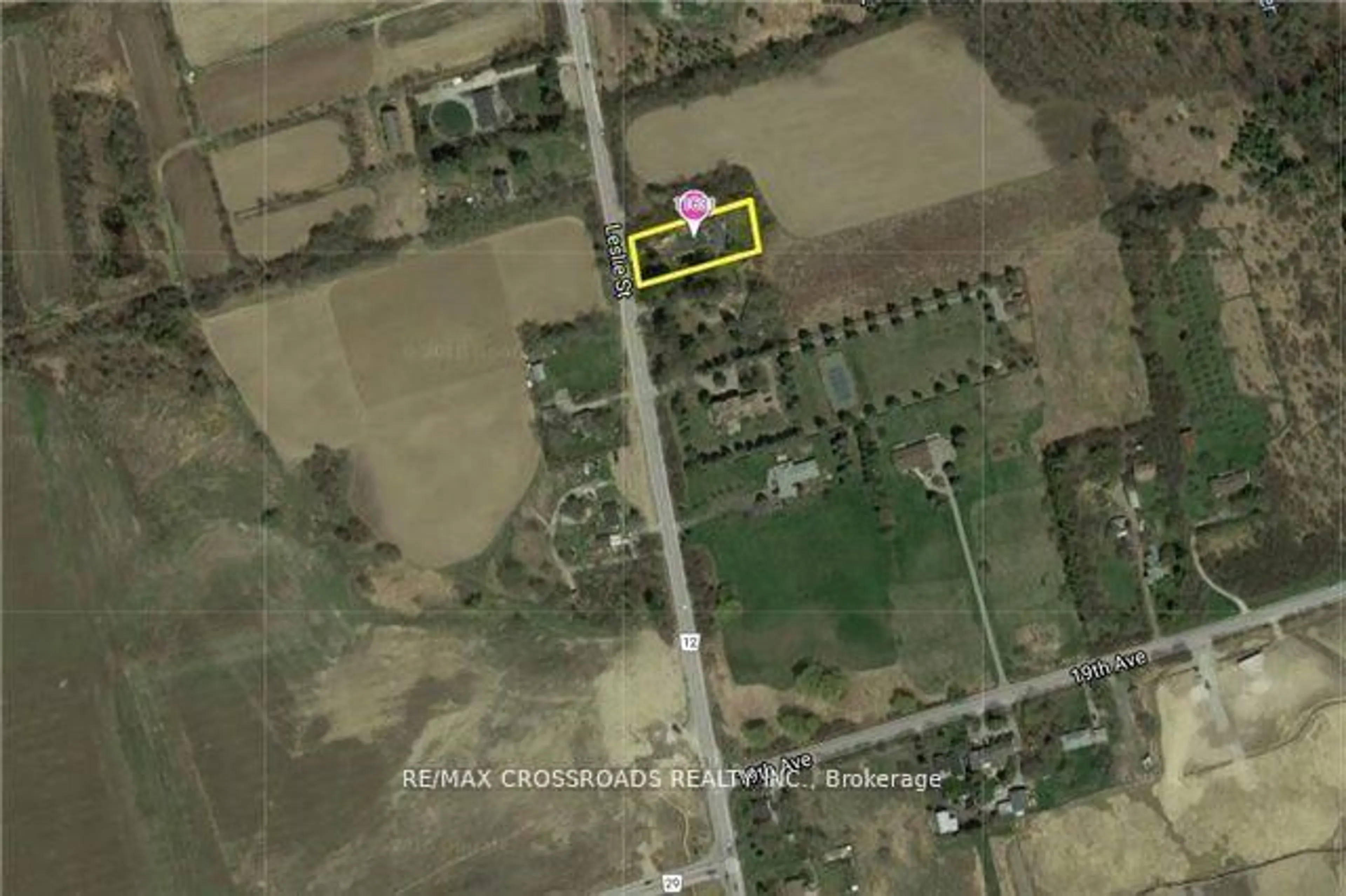 Picture of a map for 11631 Leslie St, Richmond Hill Ontario L4E 4R7