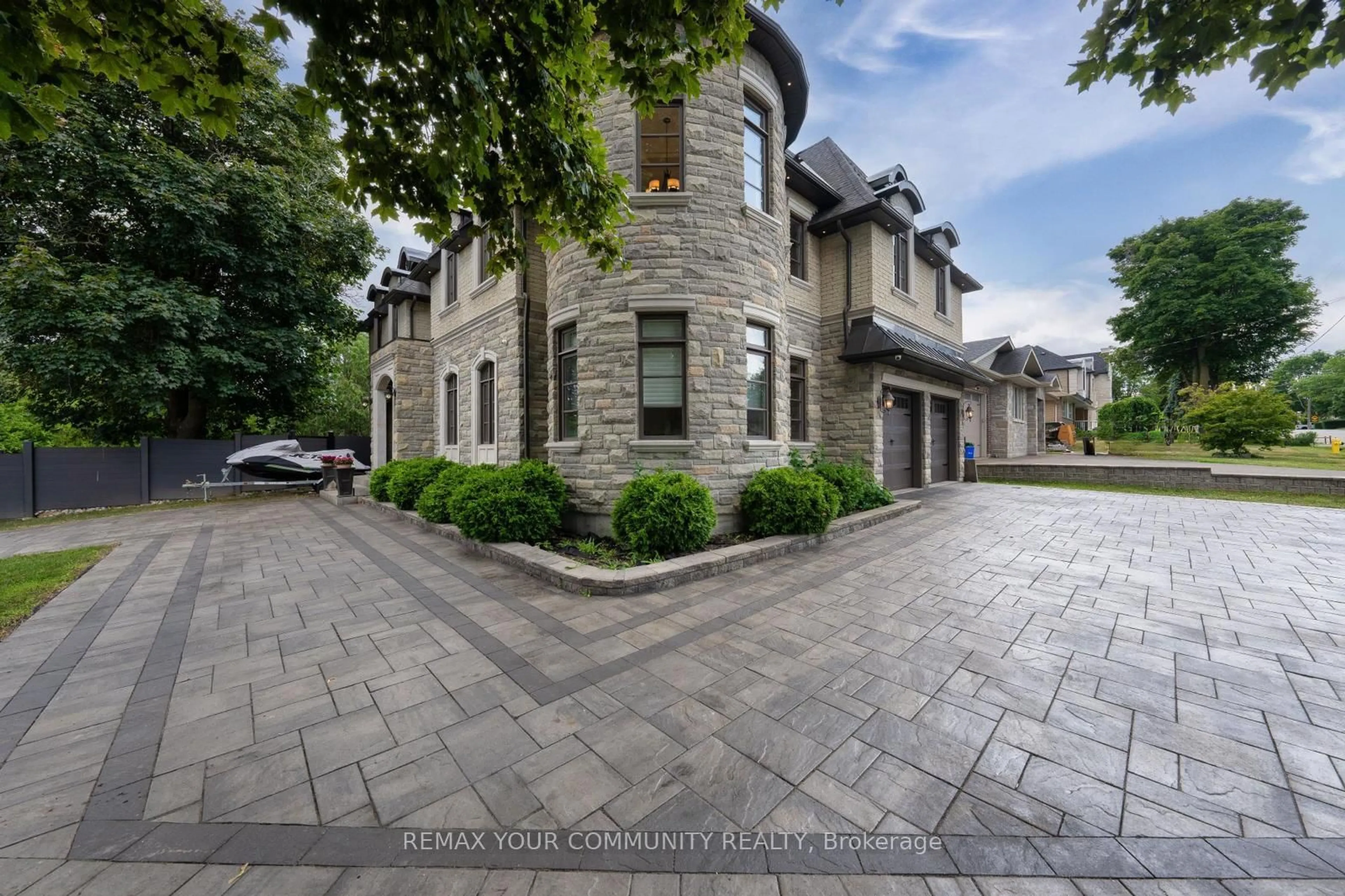 Home with brick exterior material, street for 1 Lancer Dr, Vaughan Ontario L6A 1E4