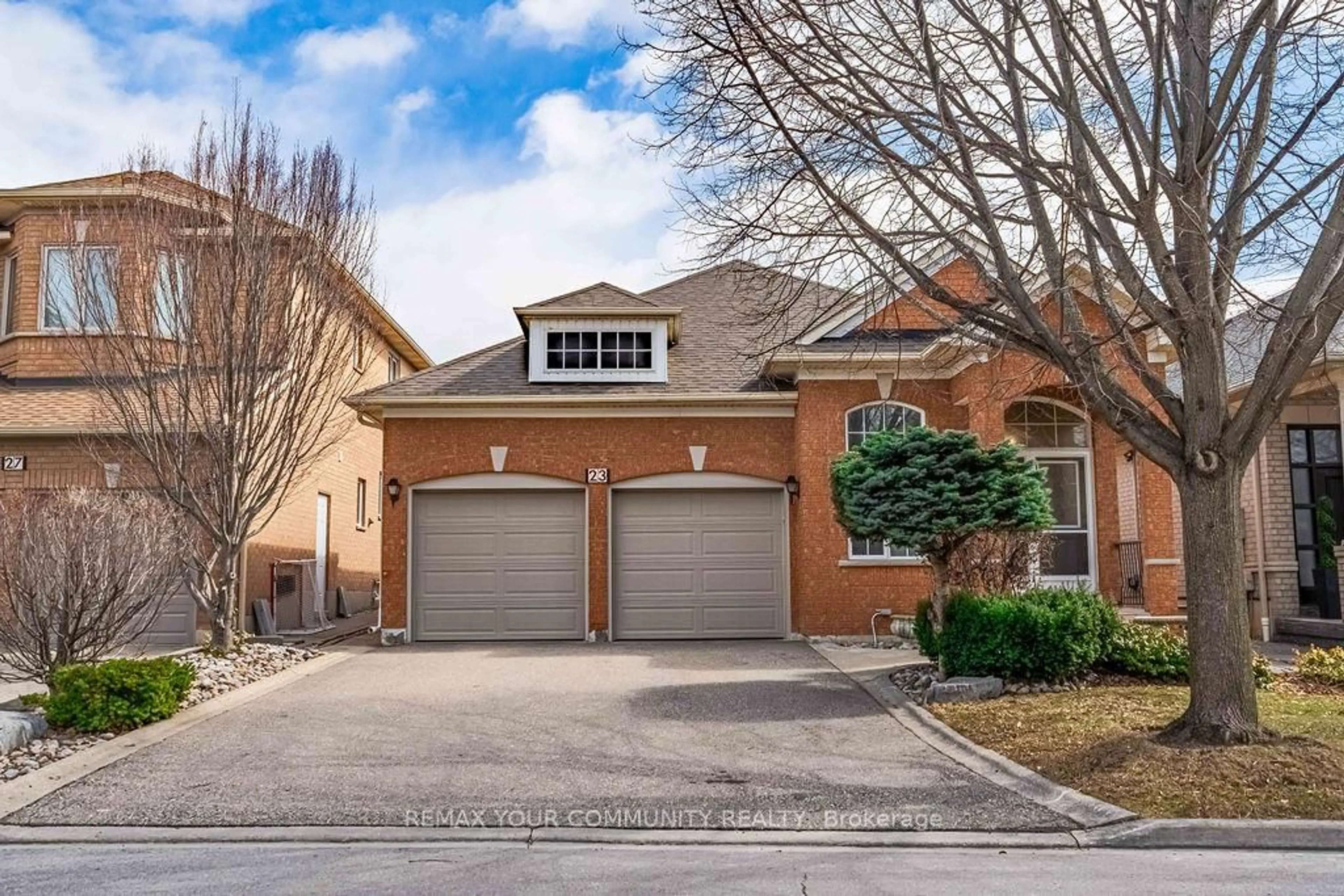 Home with brick exterior material, street for 23 Amelynn Cres, Vaughan Ontario L4H 1P3