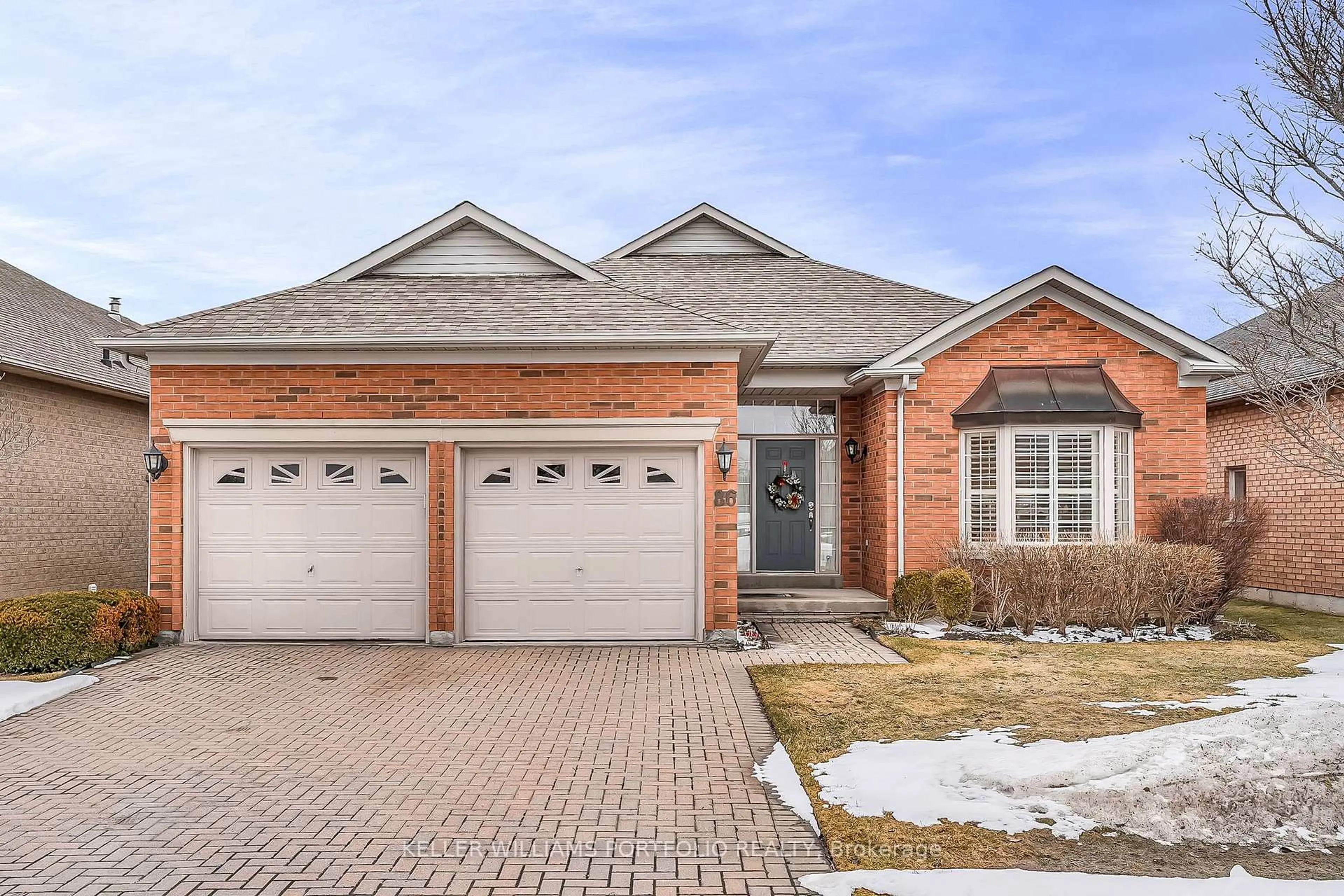 Home with brick exterior material, street for 86 Legendary Tr, Whitchurch-Stouffville Ontario L4A 1N6