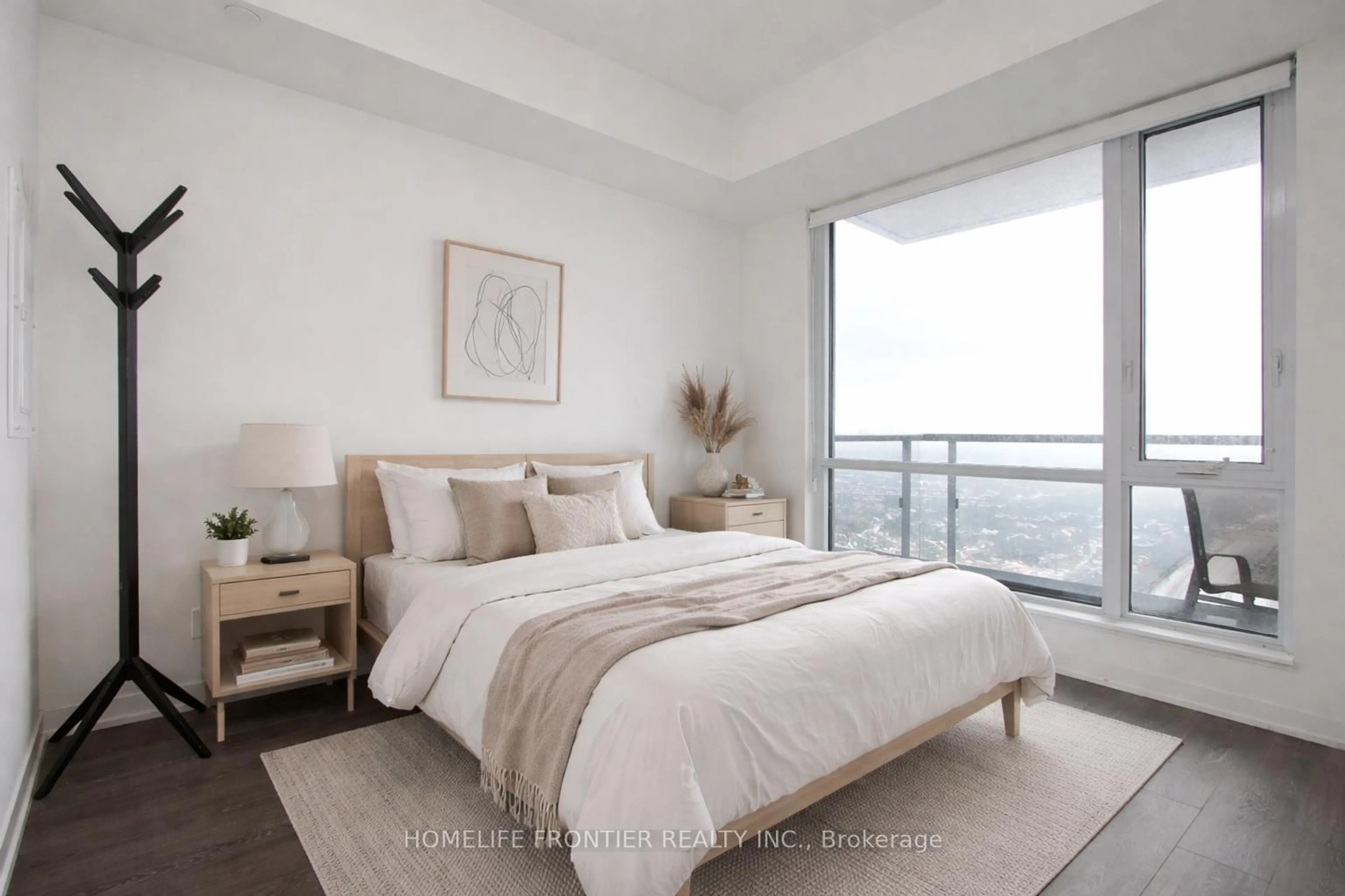 Bedroom with bed, unknown for 7950 Bathurst St #2310, Vaughan Ontario L4J 0B8