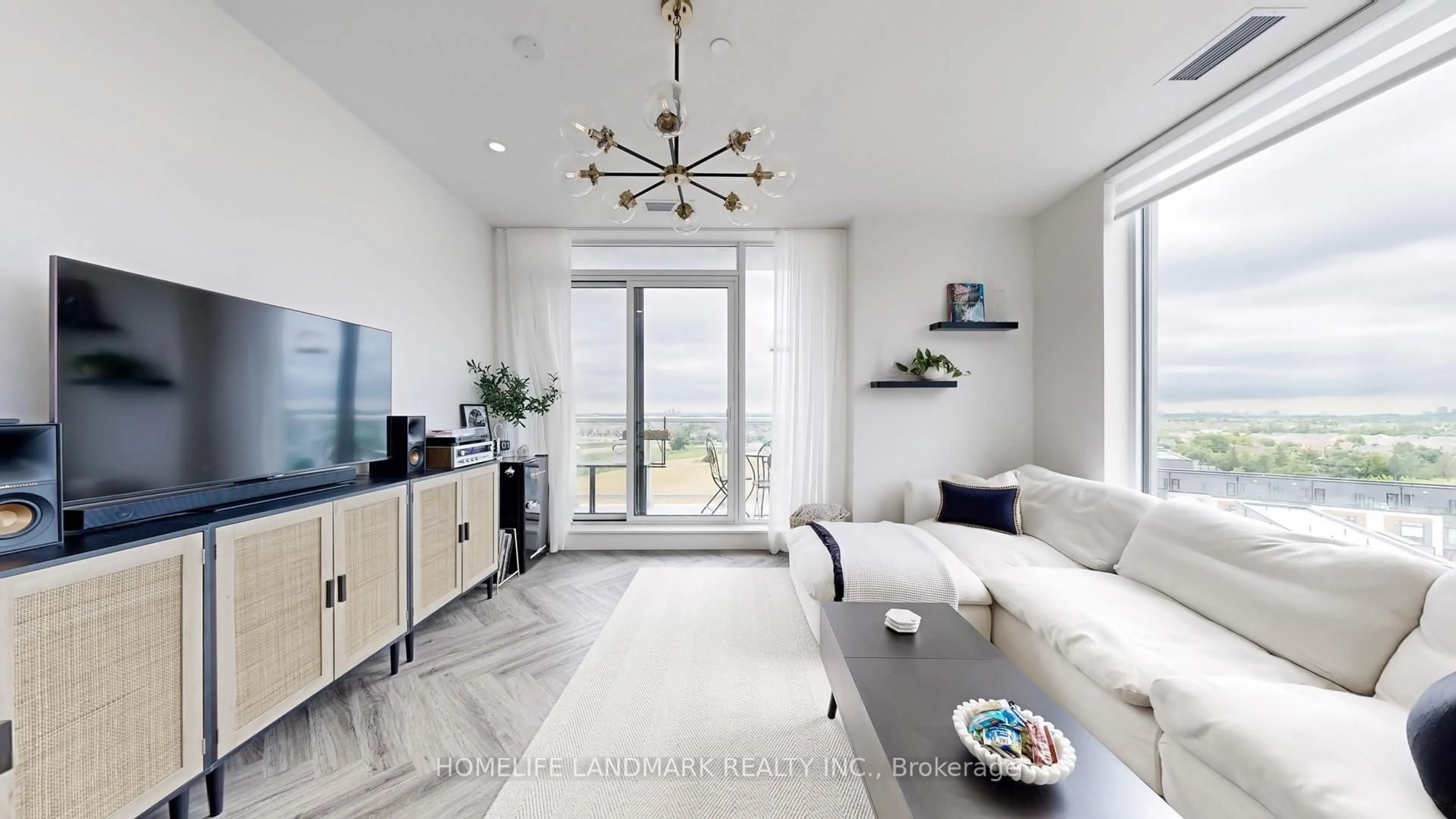 Living room with furniture, unknown for 6 David Eyer Rd #812, Richmond Hill Ontario L4S 0N5