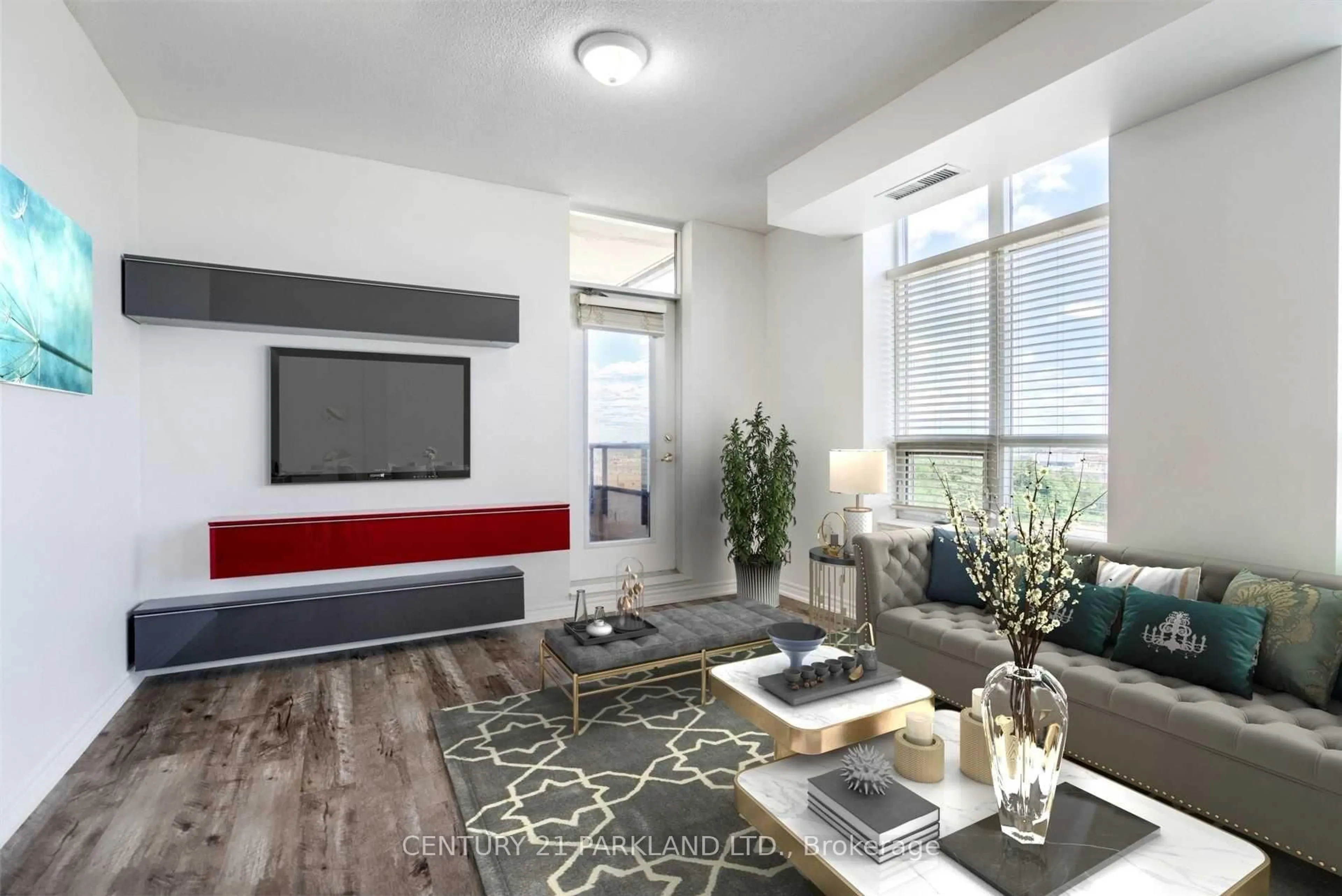 Living room with furniture, unknown for 9225 Jane St #1114, Vaughan Ontario L6A 0J7