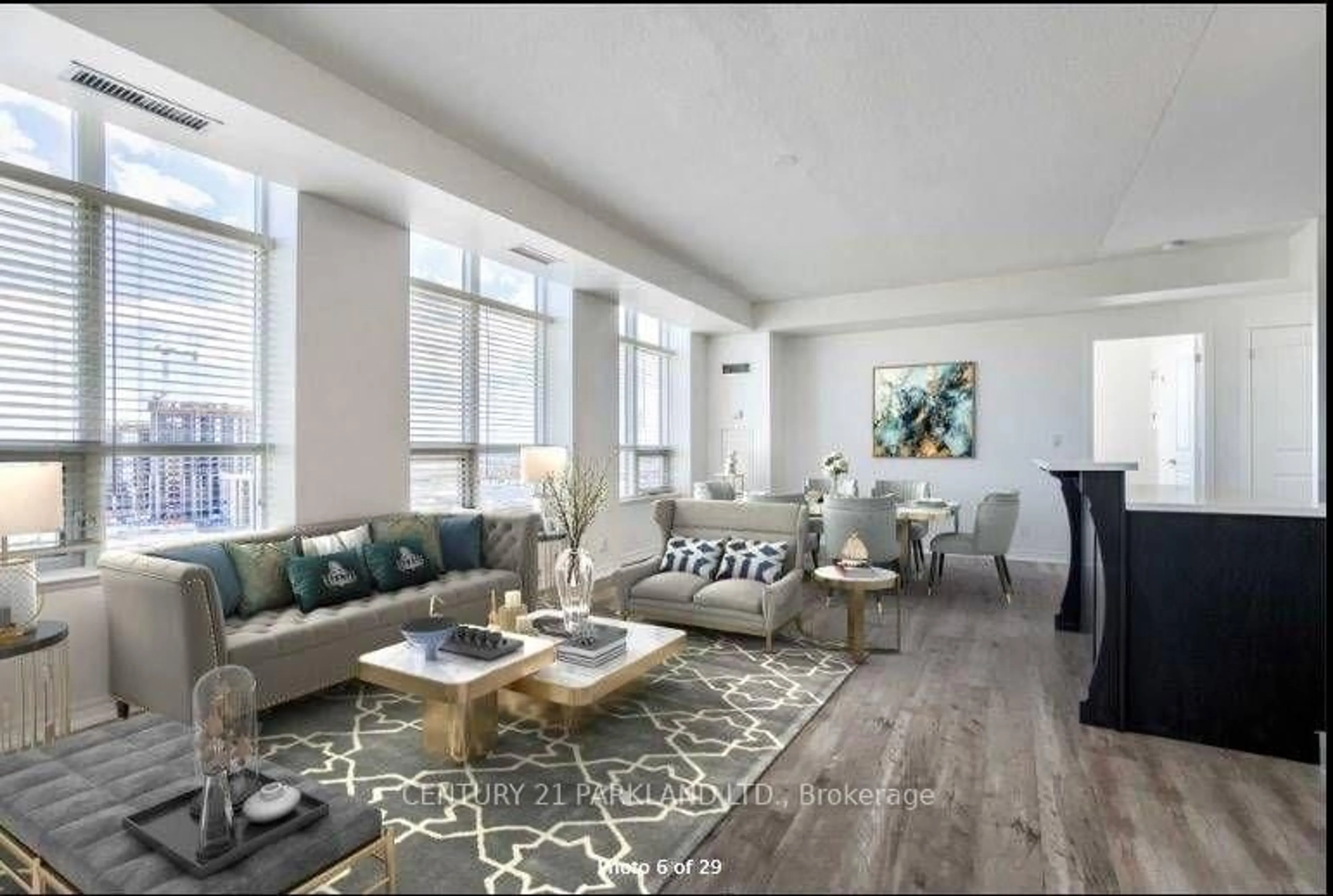 Living room with furniture, unknown for 9225 Jane St #1114, Vaughan Ontario L6A 0J7