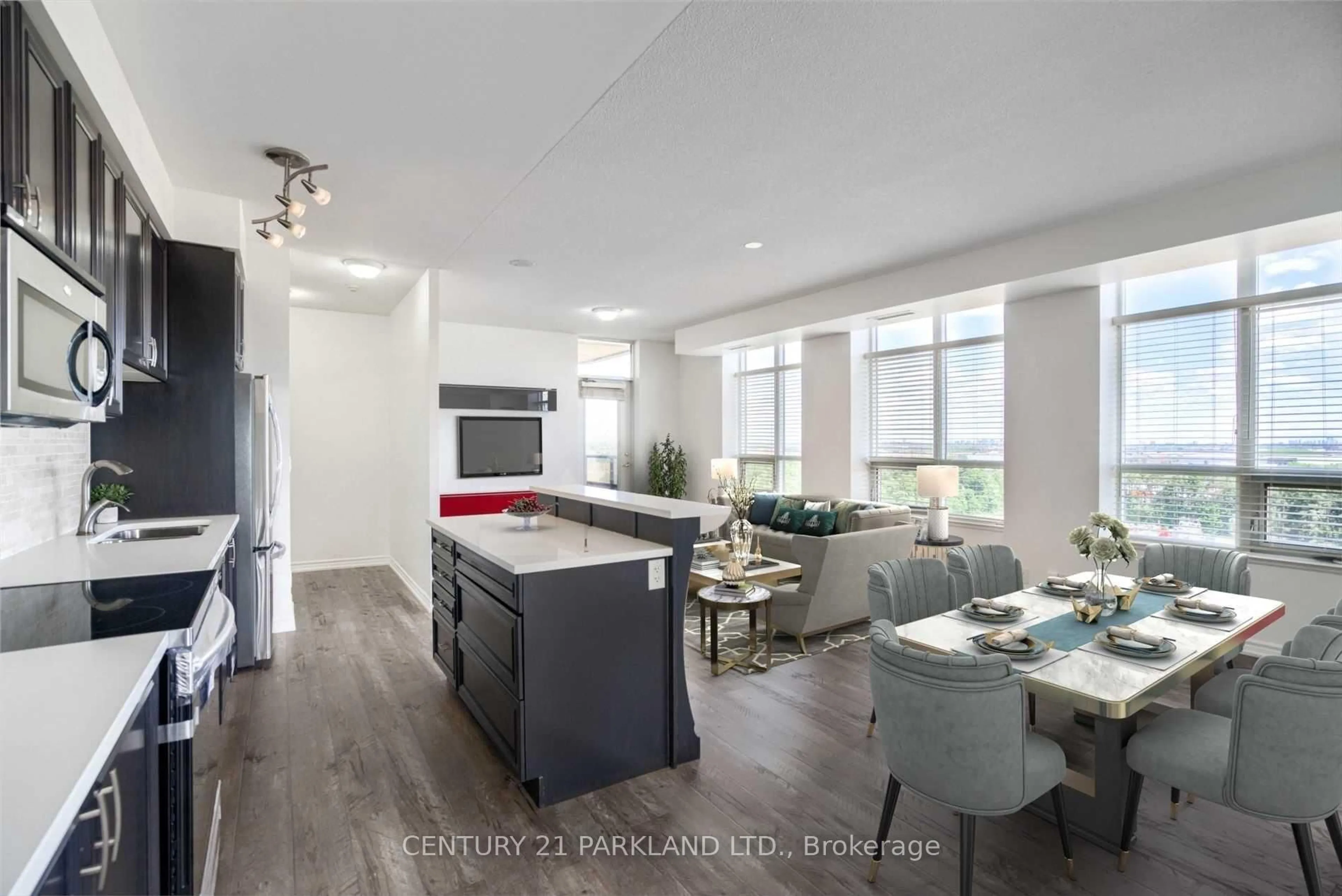 Open concept kitchen, unknown for 9225 Jane St #1114, Vaughan Ontario L6A 0J7