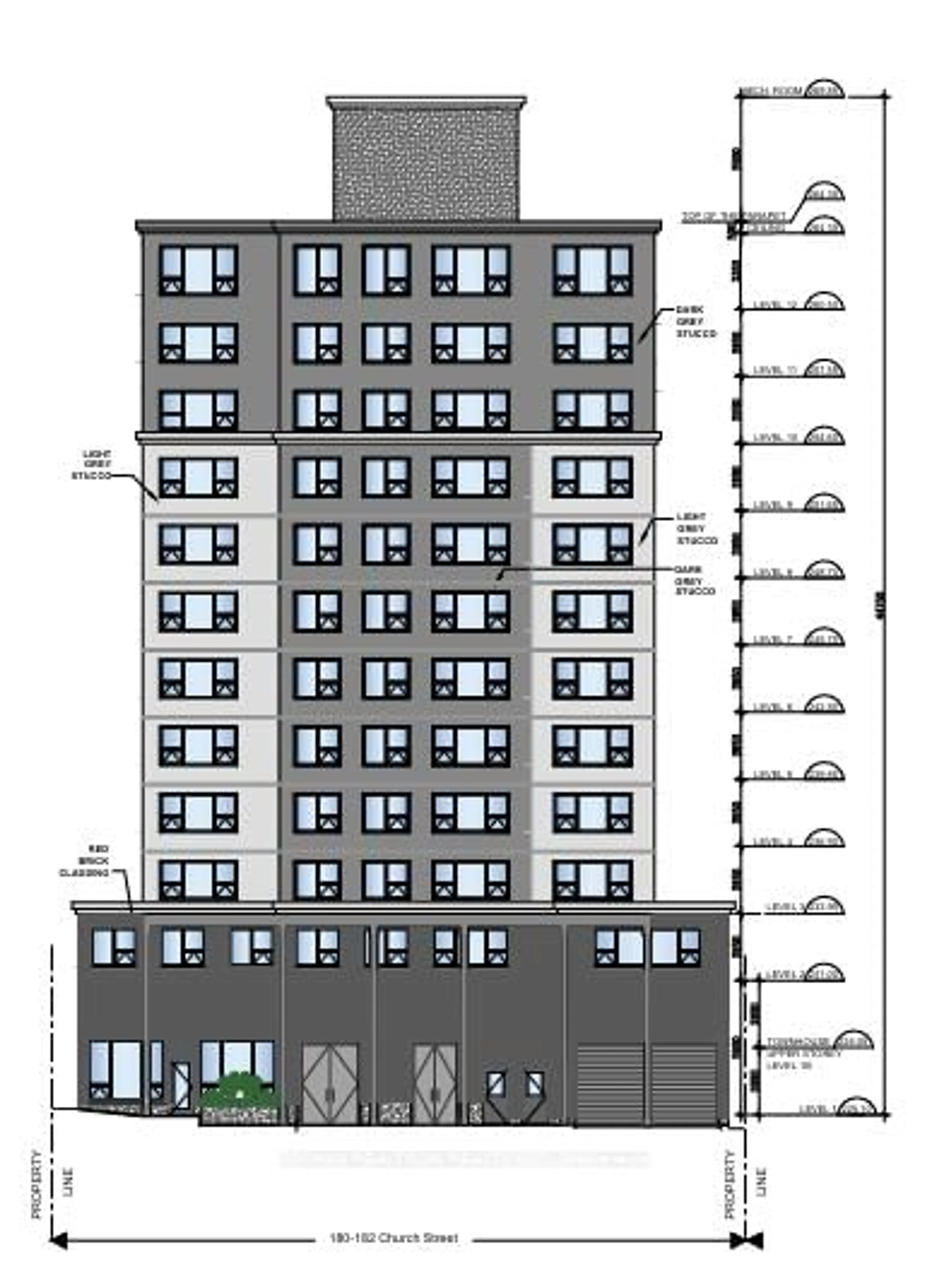 Floor plan for 180-182 Church St, Richmond Hill Ontario L4C 1W6