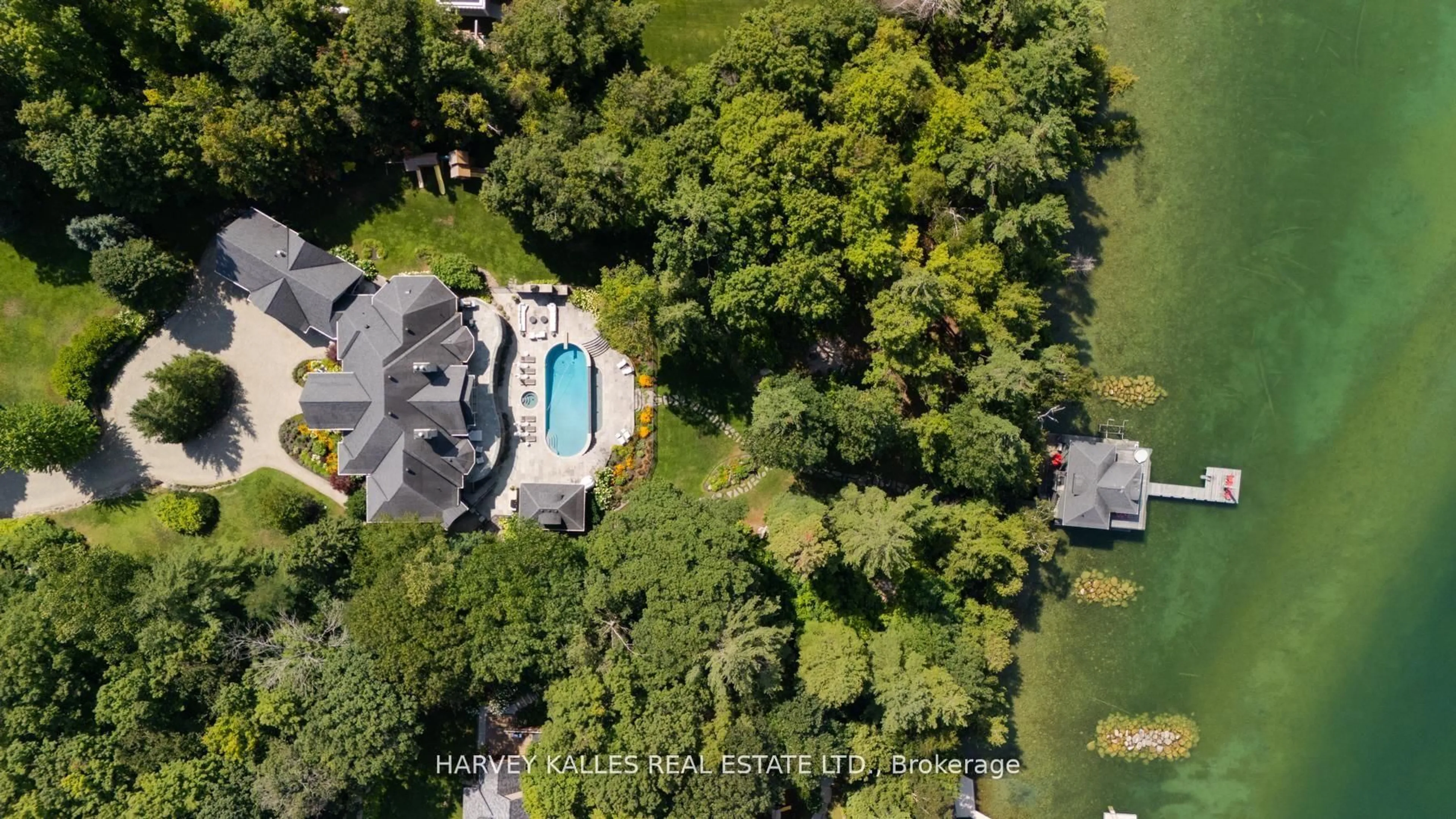 A pic from outside/outdoor area/front of a property/back of a property/a pic from drone, water/lake/river/ocean view for 1562 Ladywood Way, Innisfil Ontario L9S 2T7