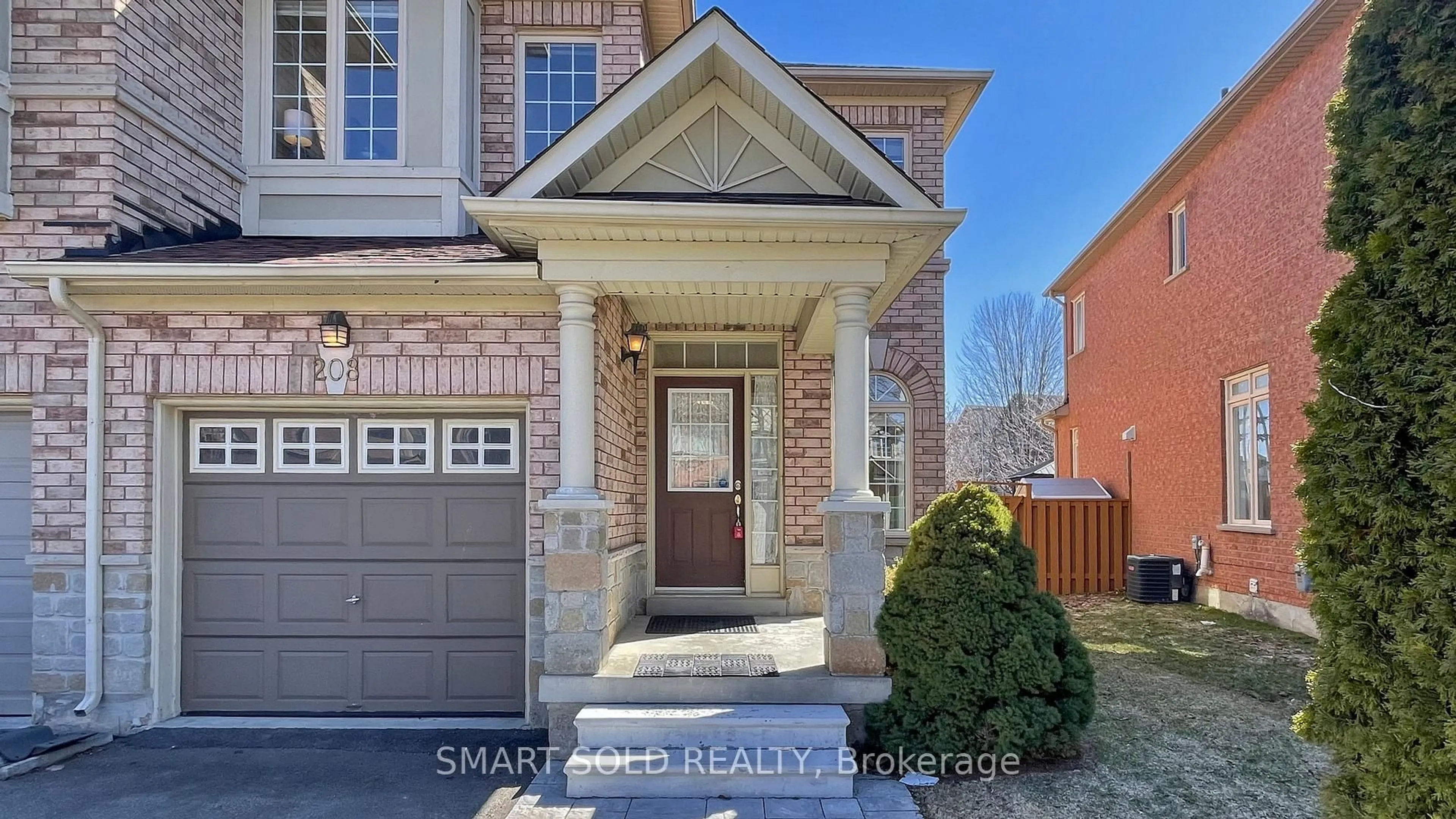 Home with brick exterior material, street for 208 Cabernet Rd, Vaughan Ontario L4J 8V8