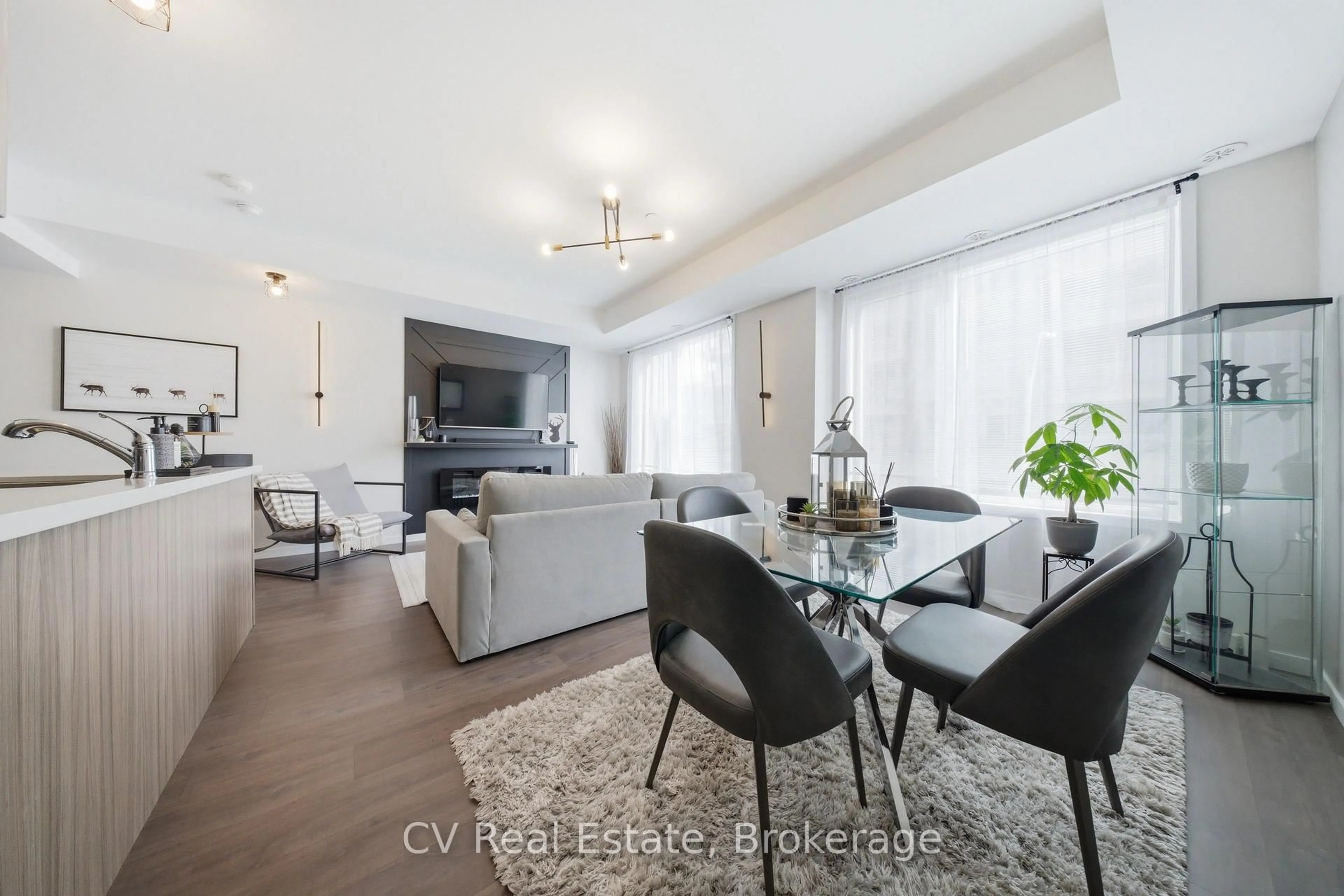 Living room with furniture, unknown for 500 Alex Gardner Circ #104, Aurora Ontario L4G 3G5