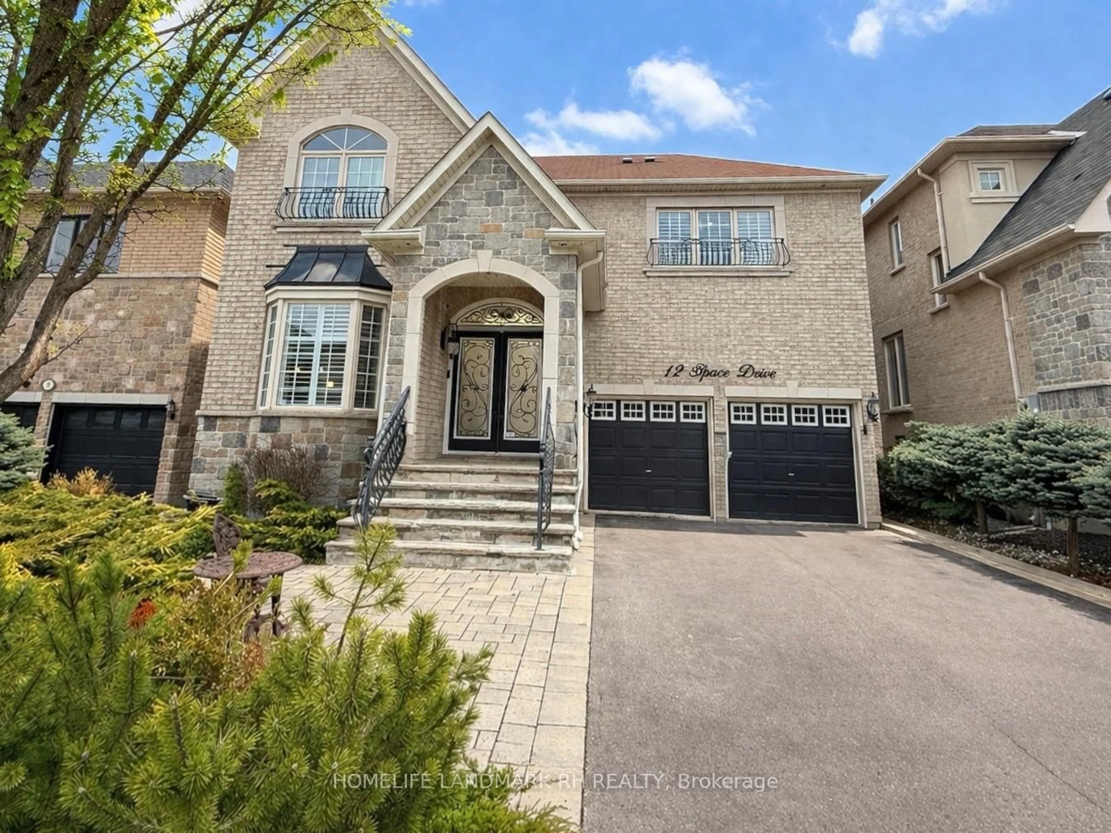 Home with brick exterior material, street for 12 Bosco Dr, Vaughan Ontario L4H 0L9