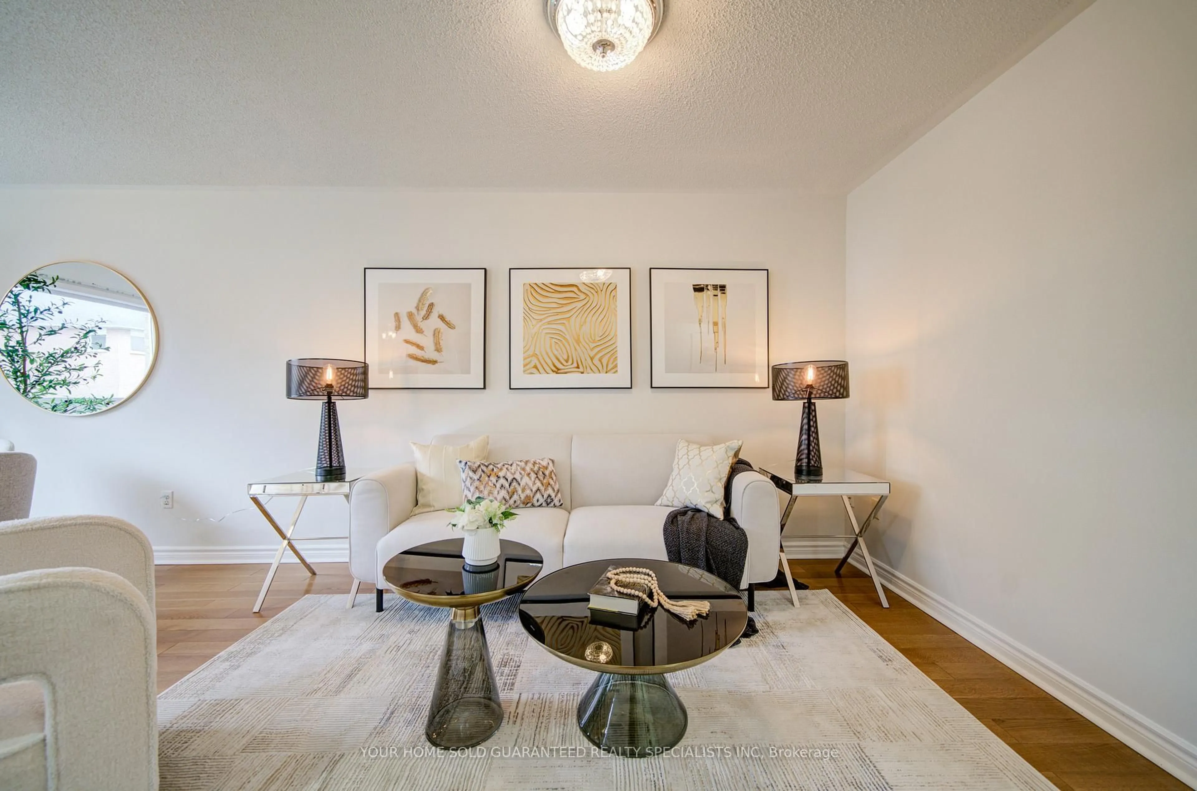 Living room with furniture, unknown for 58 Warren Bradley St, Markham Ontario L6C 2W4