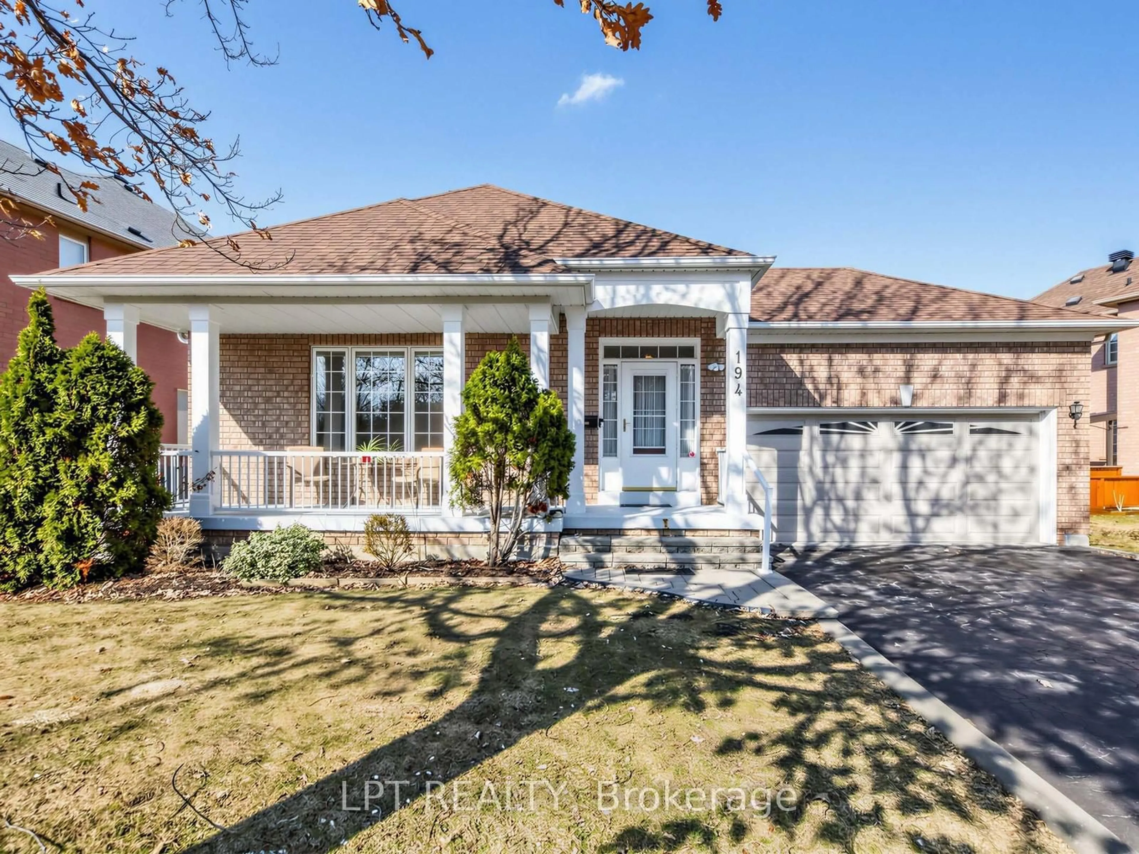 Home with brick exterior material, street for 194 Russell Jarvis Dr, Markham Ontario L3S 4E9