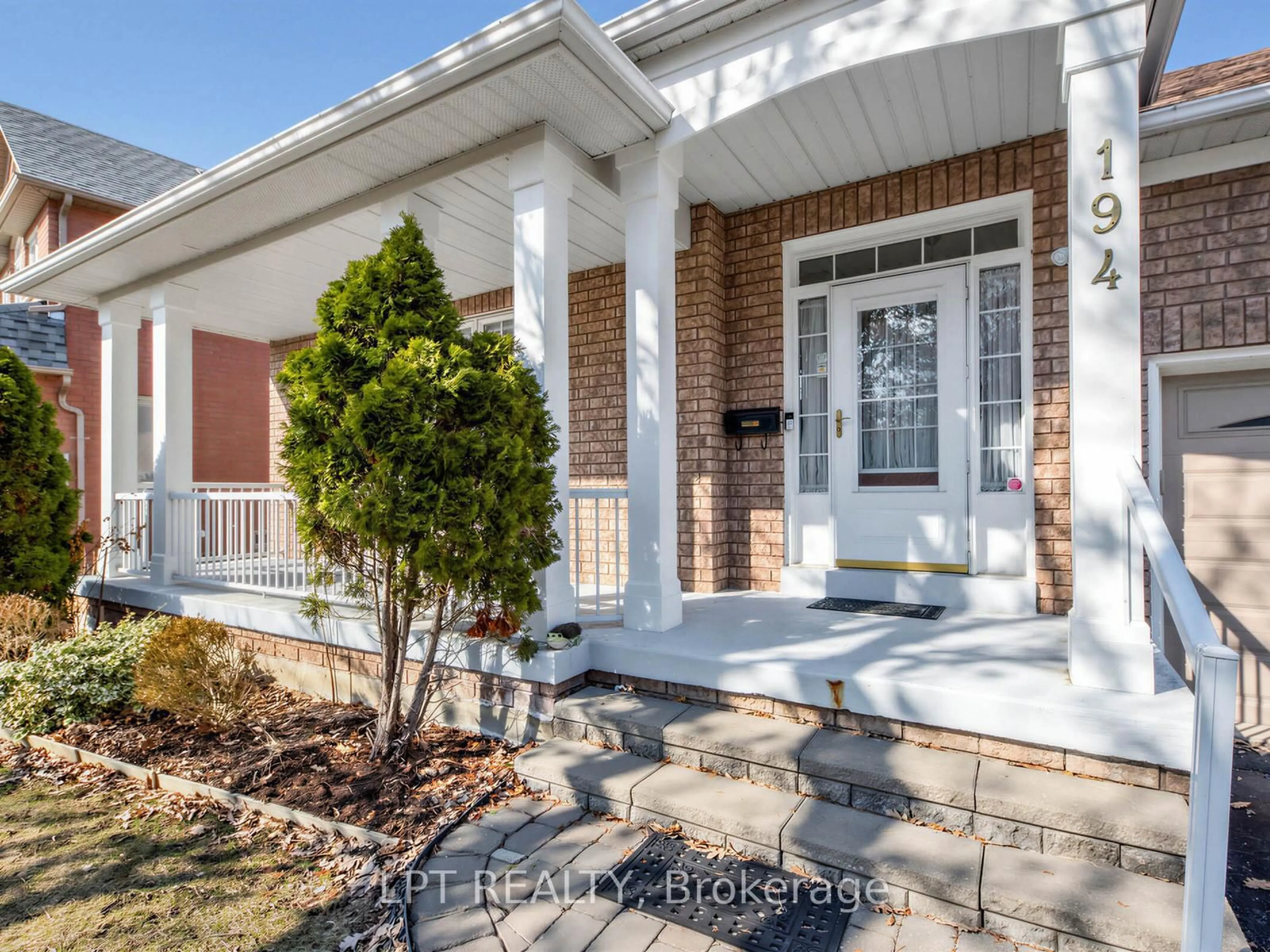 Home with brick exterior material, street for 194 Russell Jarvis Dr, Markham Ontario L3S 4E9