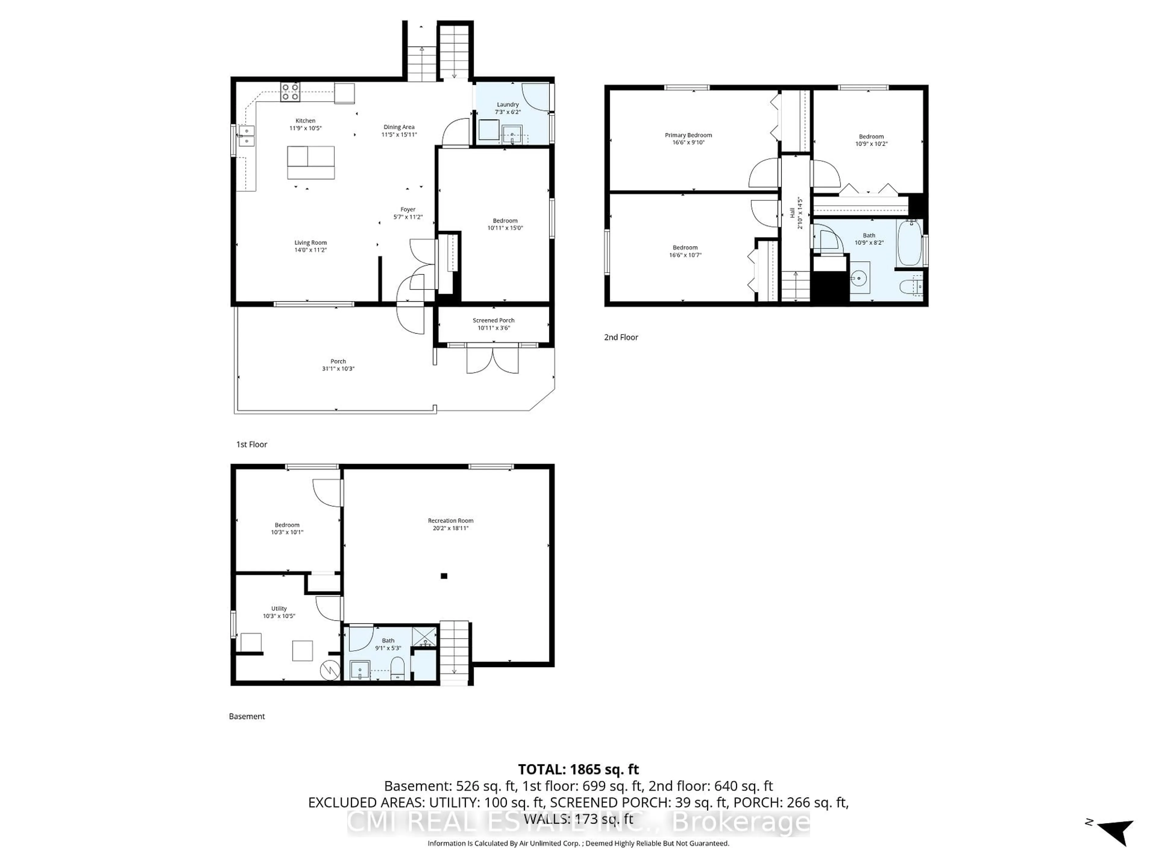 Floor plan for 5 Pineway Ave, Georgina Ontario L4P 1X8