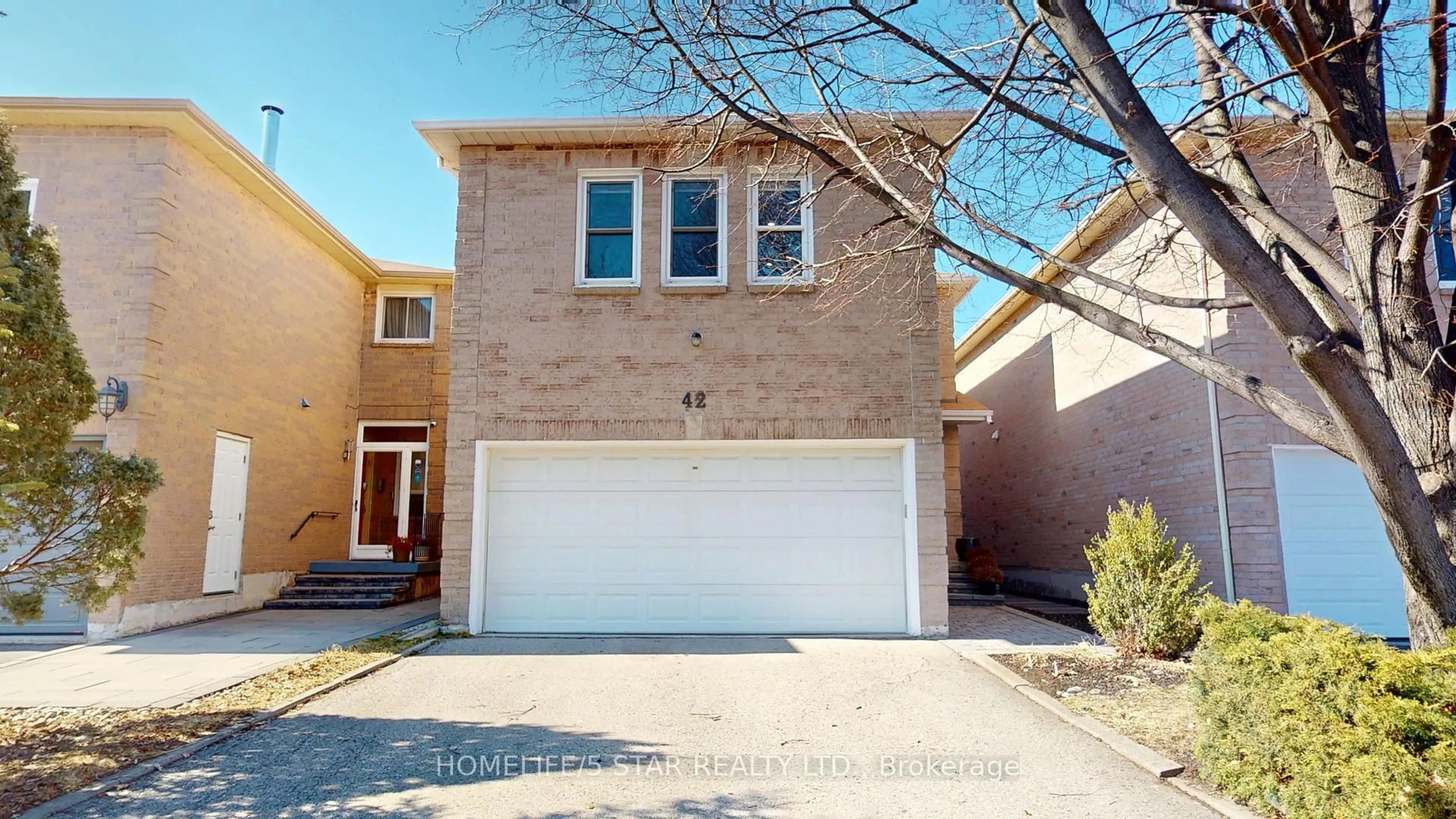 Home with brick exterior material, street for 42 PILKINGTON Cres, Vaughan Ontario L4J 7J4
