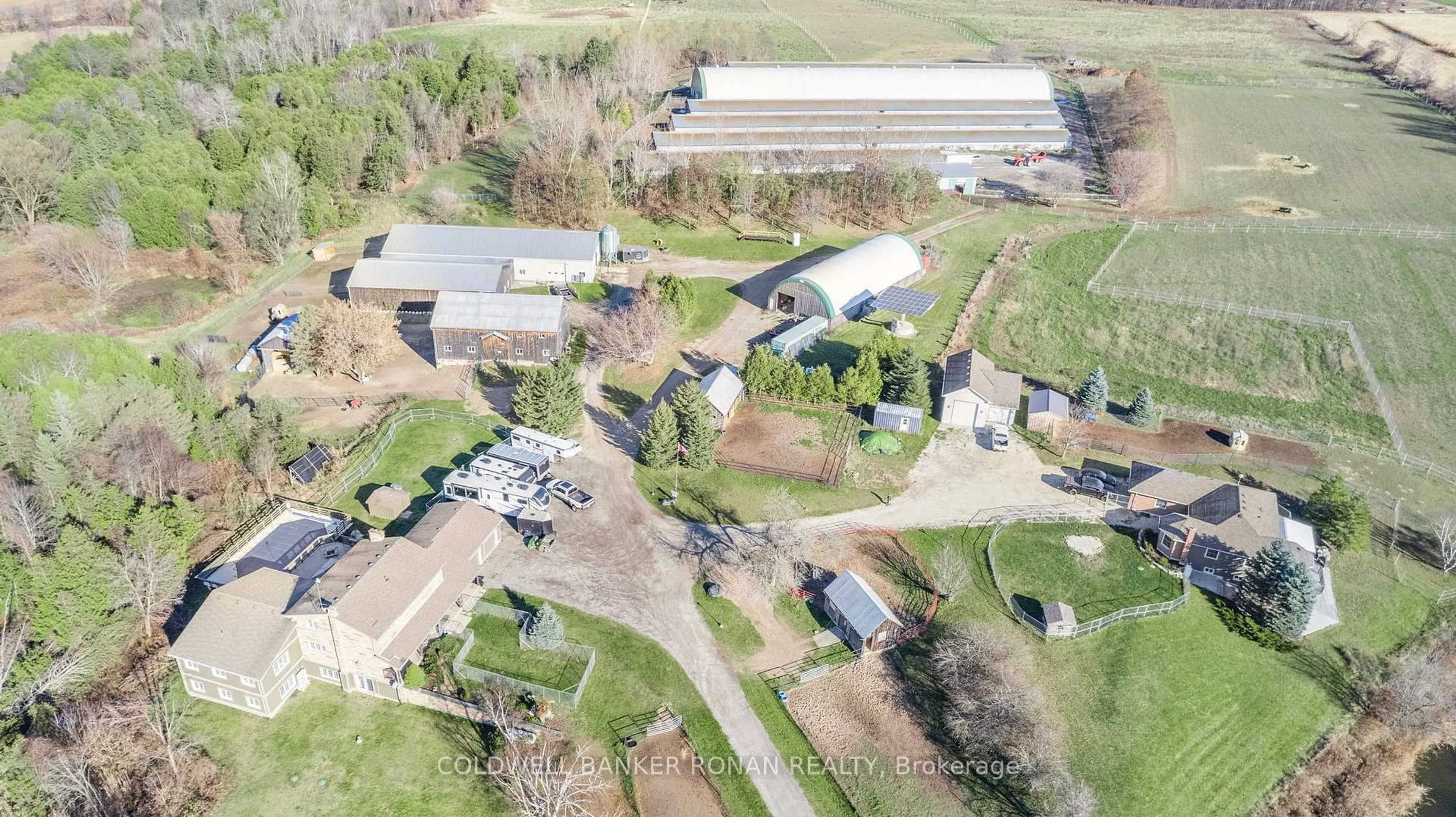 A pic from outside/outdoor area/front of a property/back of a property/a pic from drone, unknown for 5735 Concession Rd 6, Adjala-Tosorontio Ontario L0M 1J0