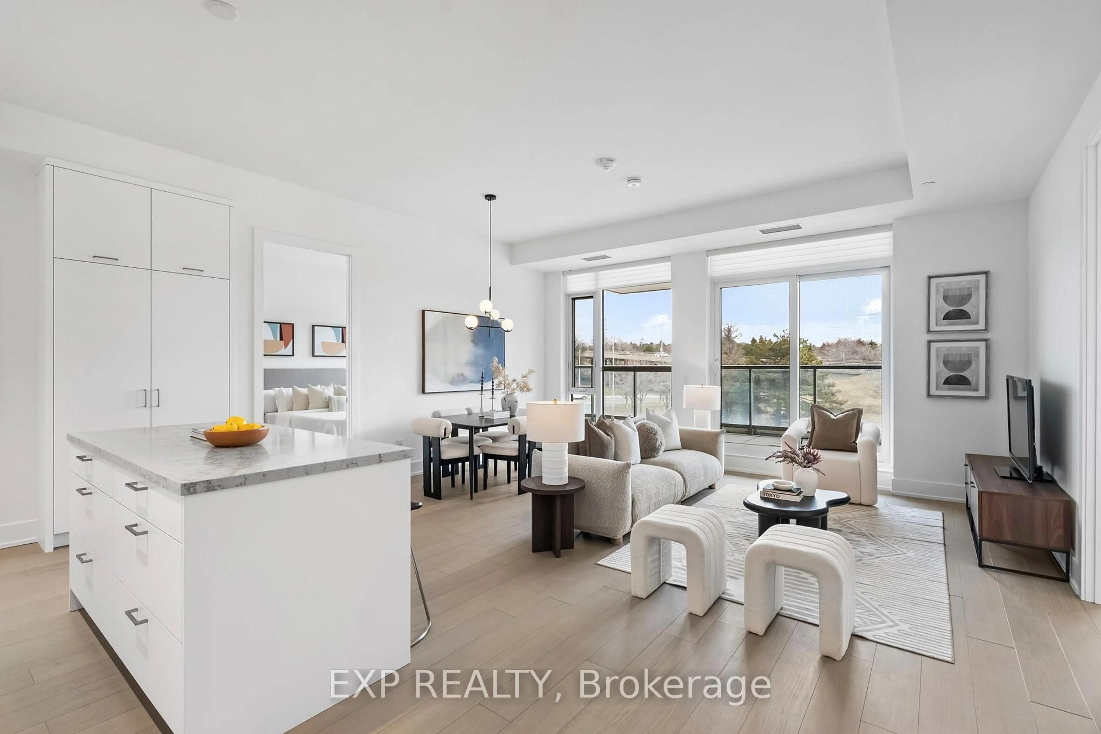 Open concept kitchen, unknown for 397 Royal Orchard Blvd #301, Markham Ontario L3T 0H3