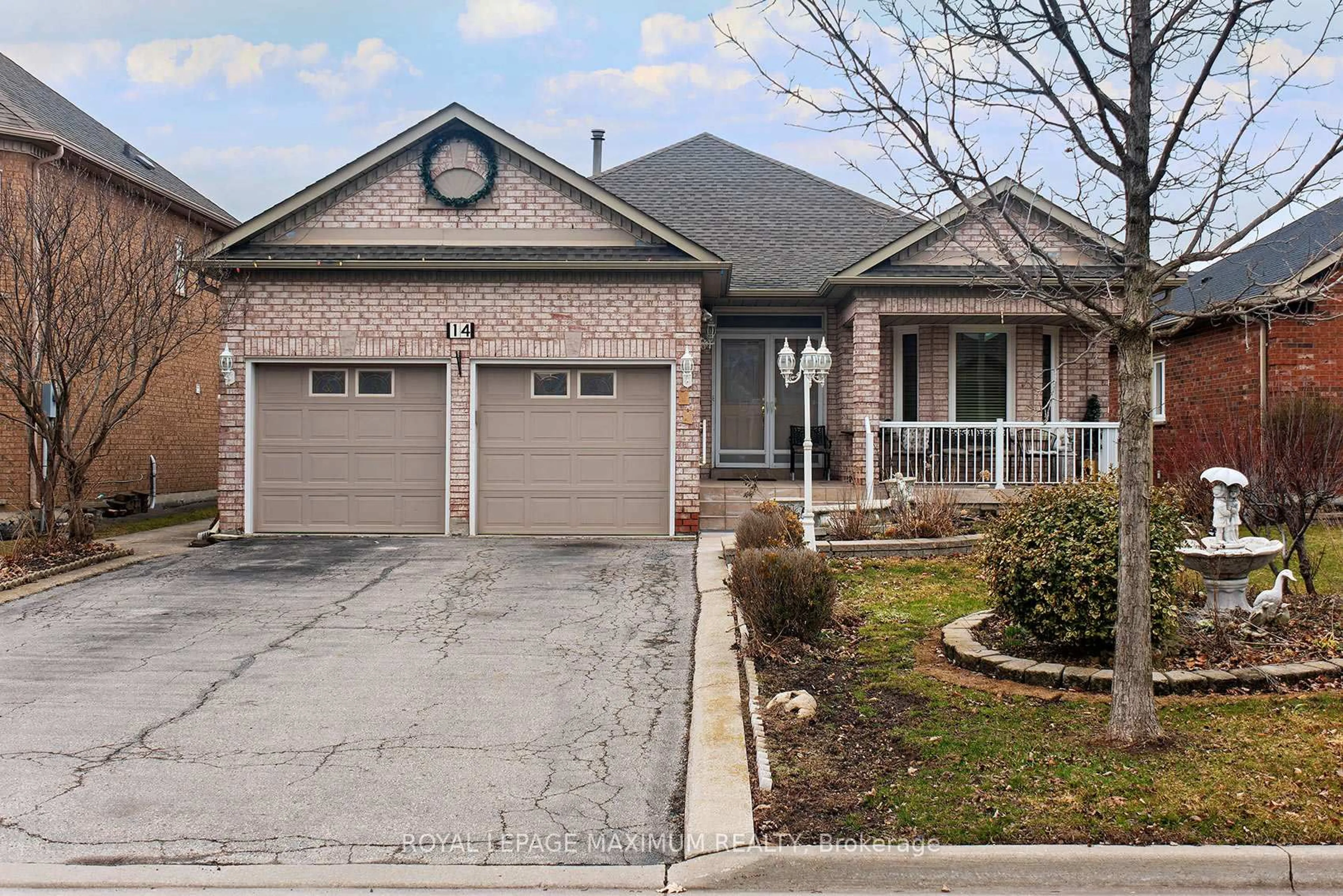 Home with brick exterior material, street for 14 Mustang Rd, Vaughan Ontario L6A 1X4
