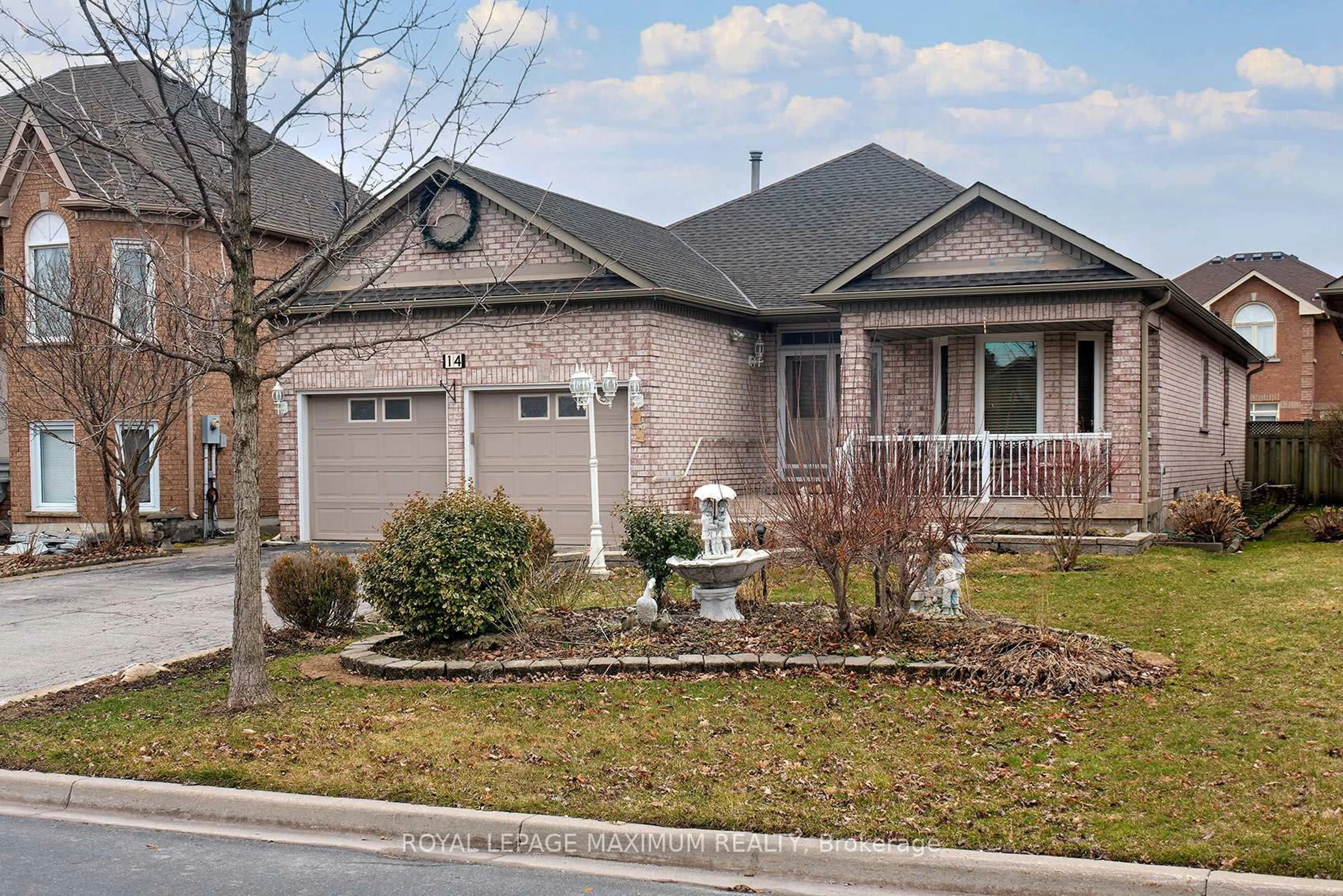 Home with brick exterior material, street for 14 Mustang Rd, Vaughan Ontario L6A 1X4