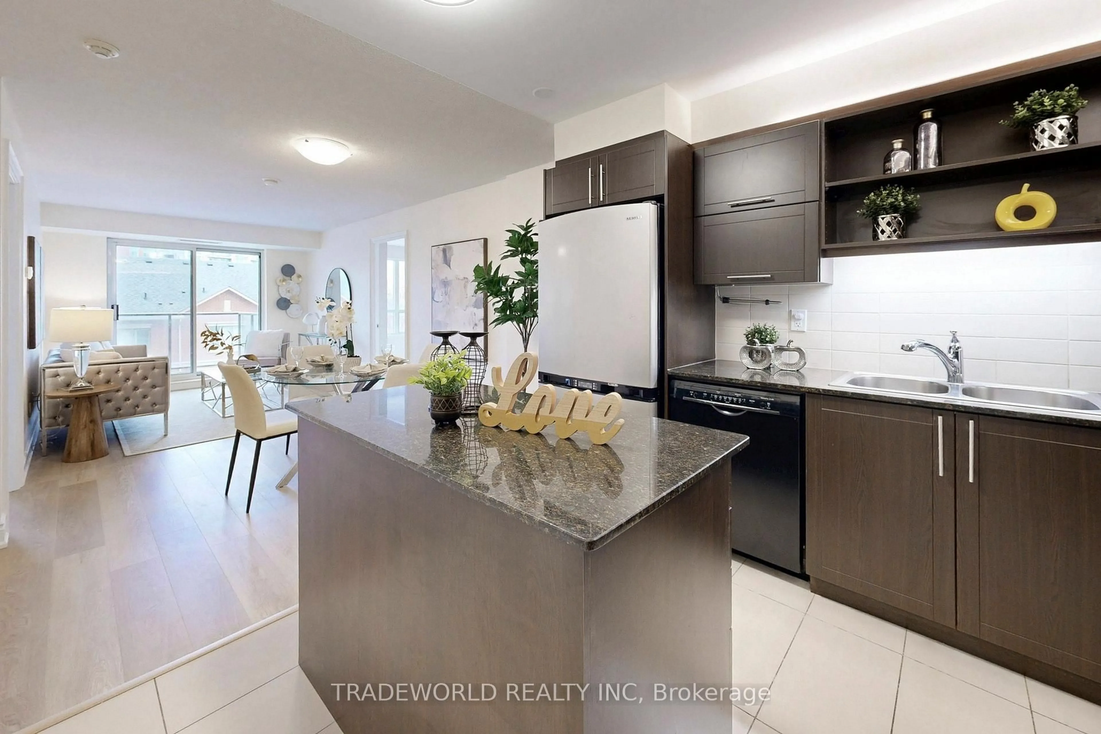 Open concept kitchen, unknown for 39 Galleria Pkwy #502, Markham Ontario L3T 0A3