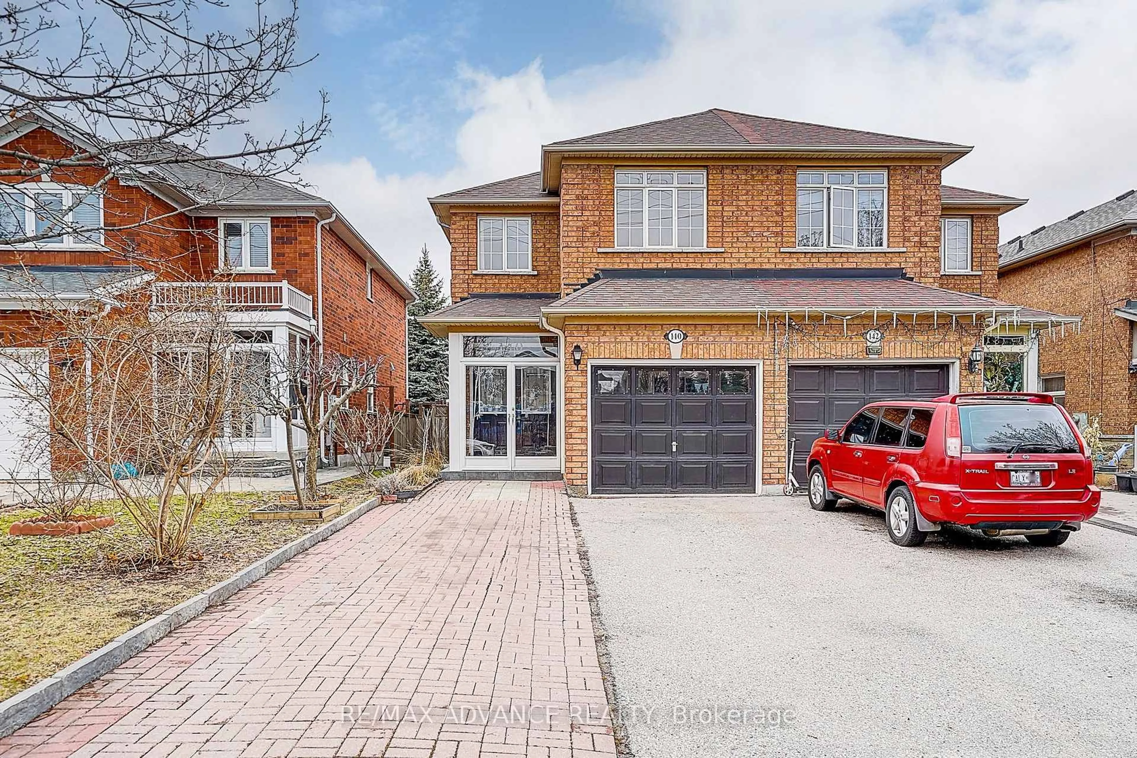 Home with brick exterior material, street for 140 Vanguard Rd, Vaughan Ontario L4K 5G8