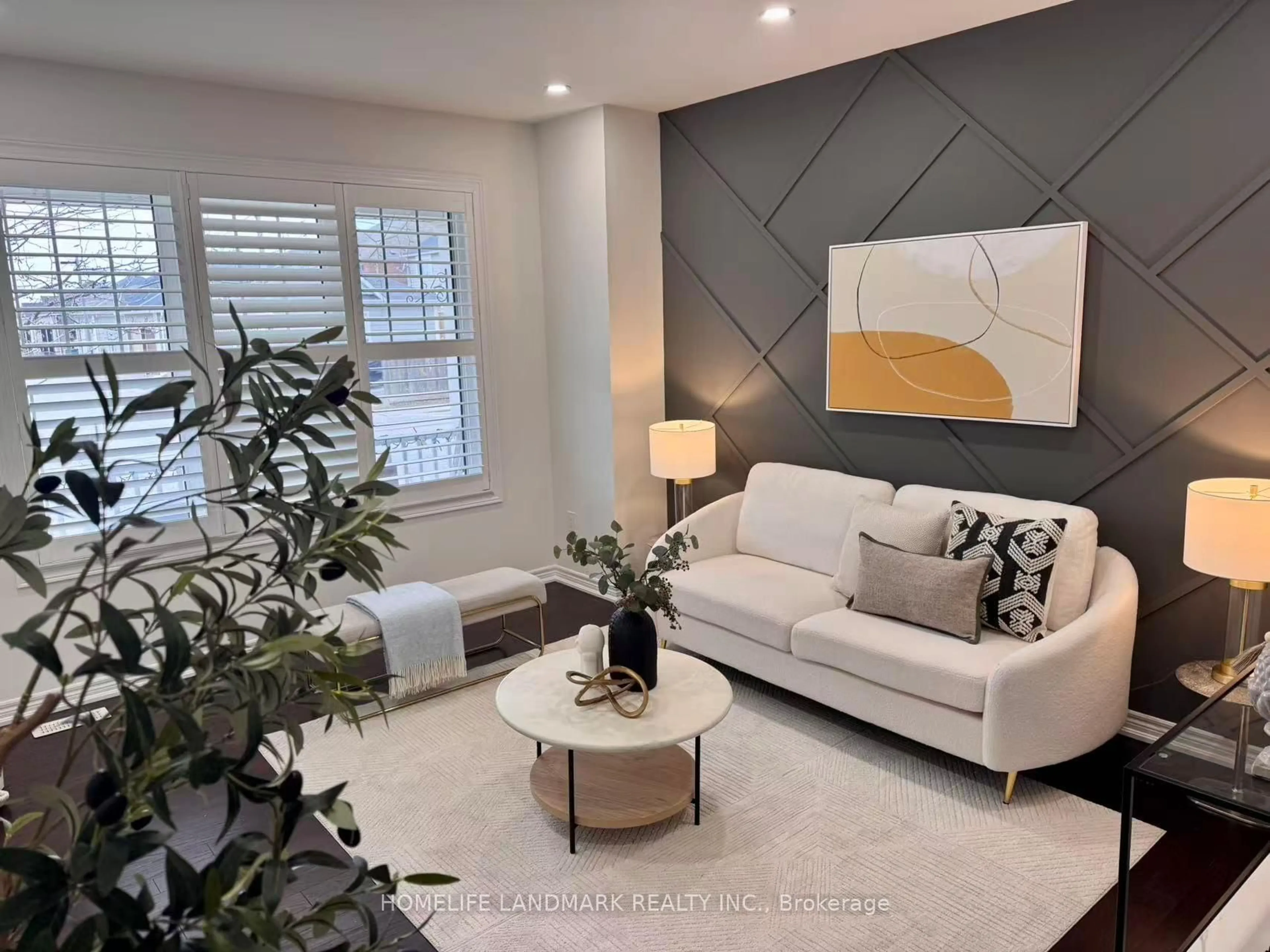 Living room with furniture, unknown for 97 Cornwall Dr, Markham Ontario L6B 0Y8