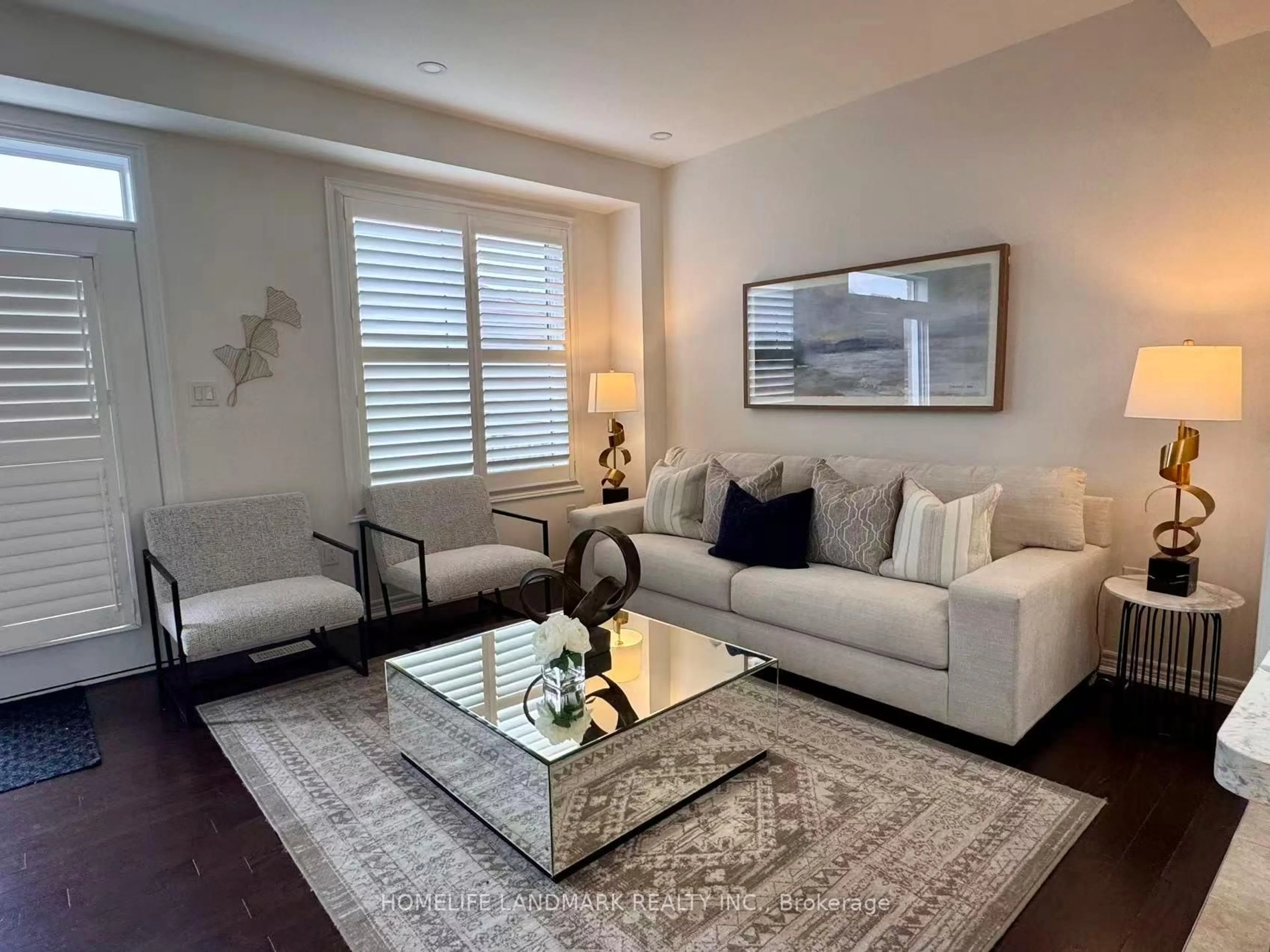 Living room with furniture, unknown for 97 Cornwall Dr, Markham Ontario L6B 0Y8