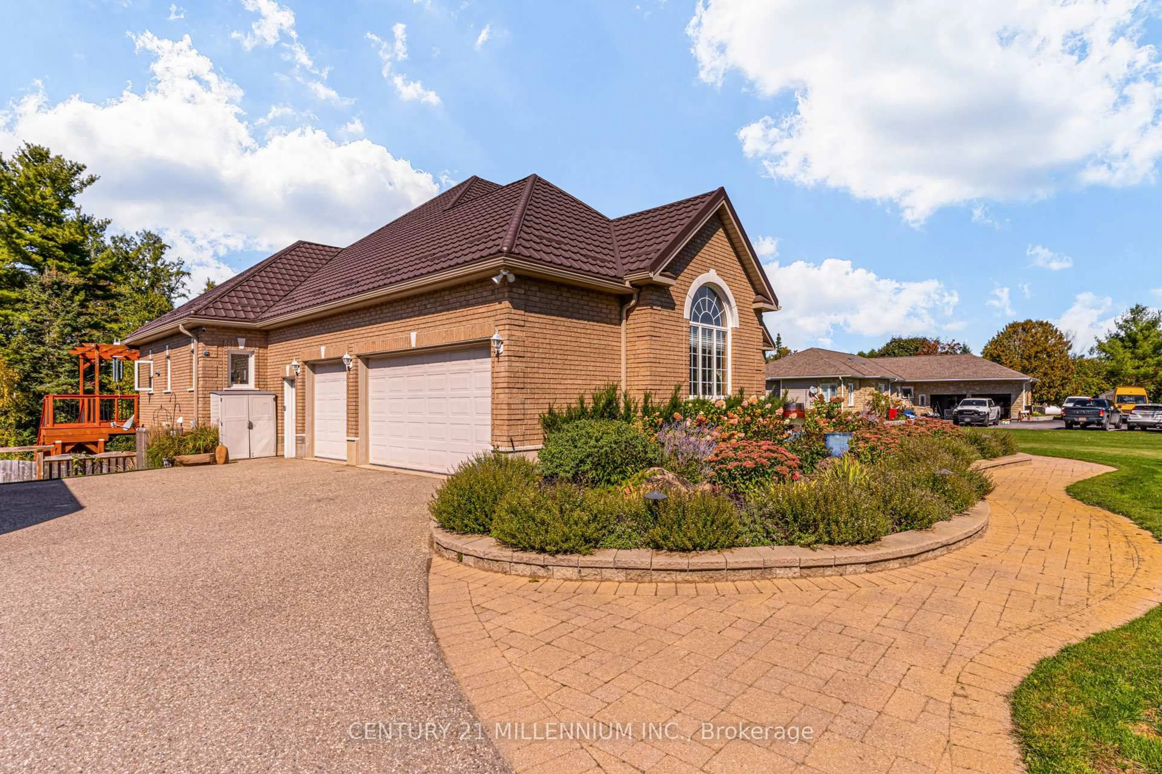 Home with brick exterior material, street for 9344 County 1 Rd, Adjala-Tosorontio Ontario L0N 1P0