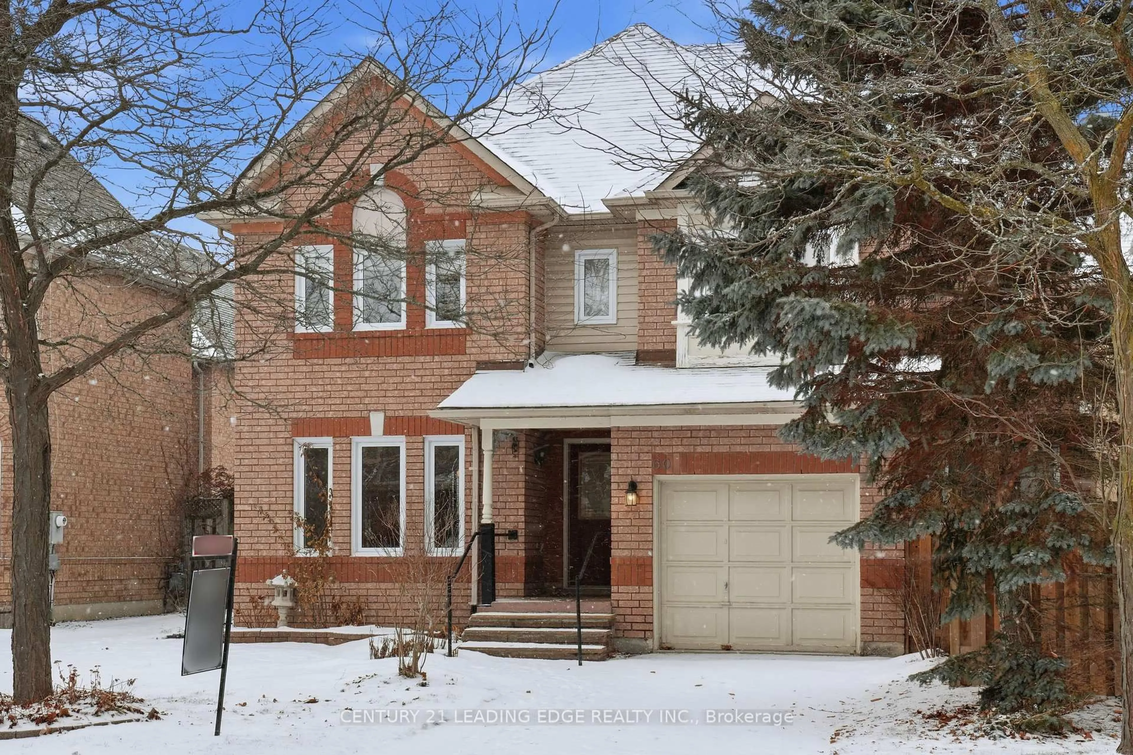 Home with brick exterior material, street for 60 Snedden Ave, Aurora Ontario L4G 7K6