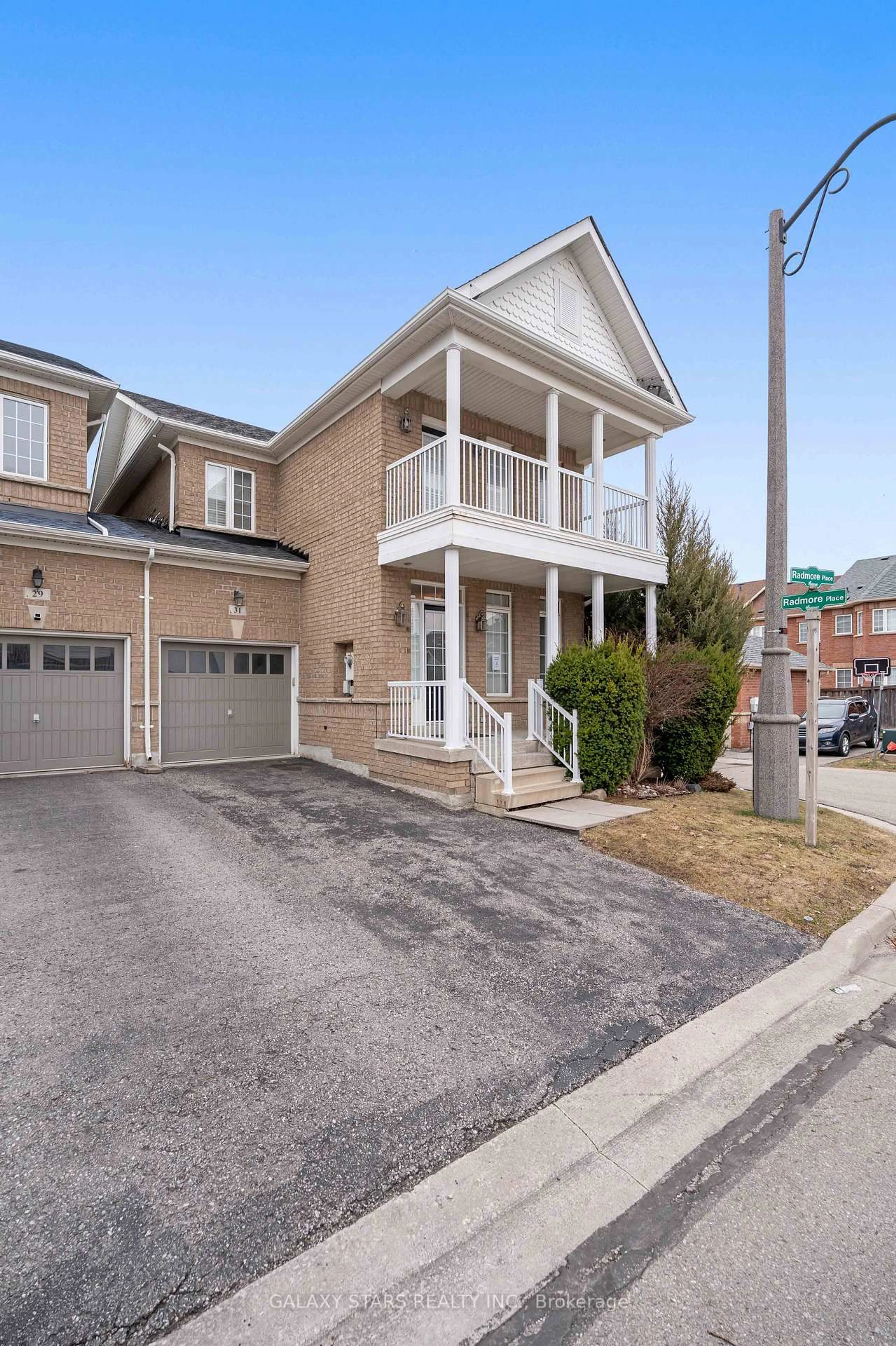 Home with brick exterior material, street for 31 Radmore Pl, Markham Ontario L6B 0G7