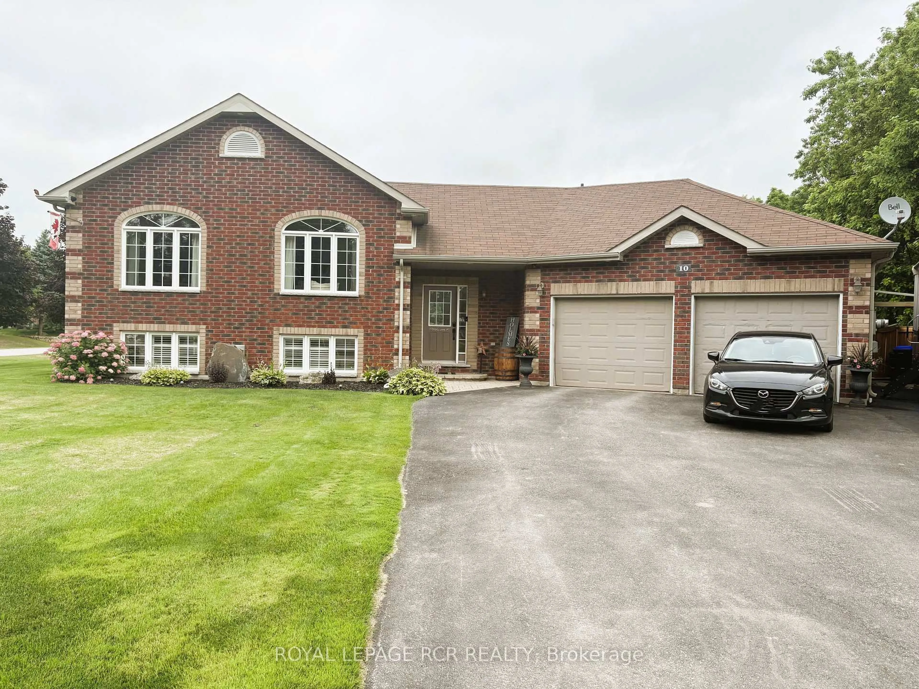 Home with brick exterior material, street for 10 Fisher Dr, Adjala-Tosorontio Ontario L0M 1J0