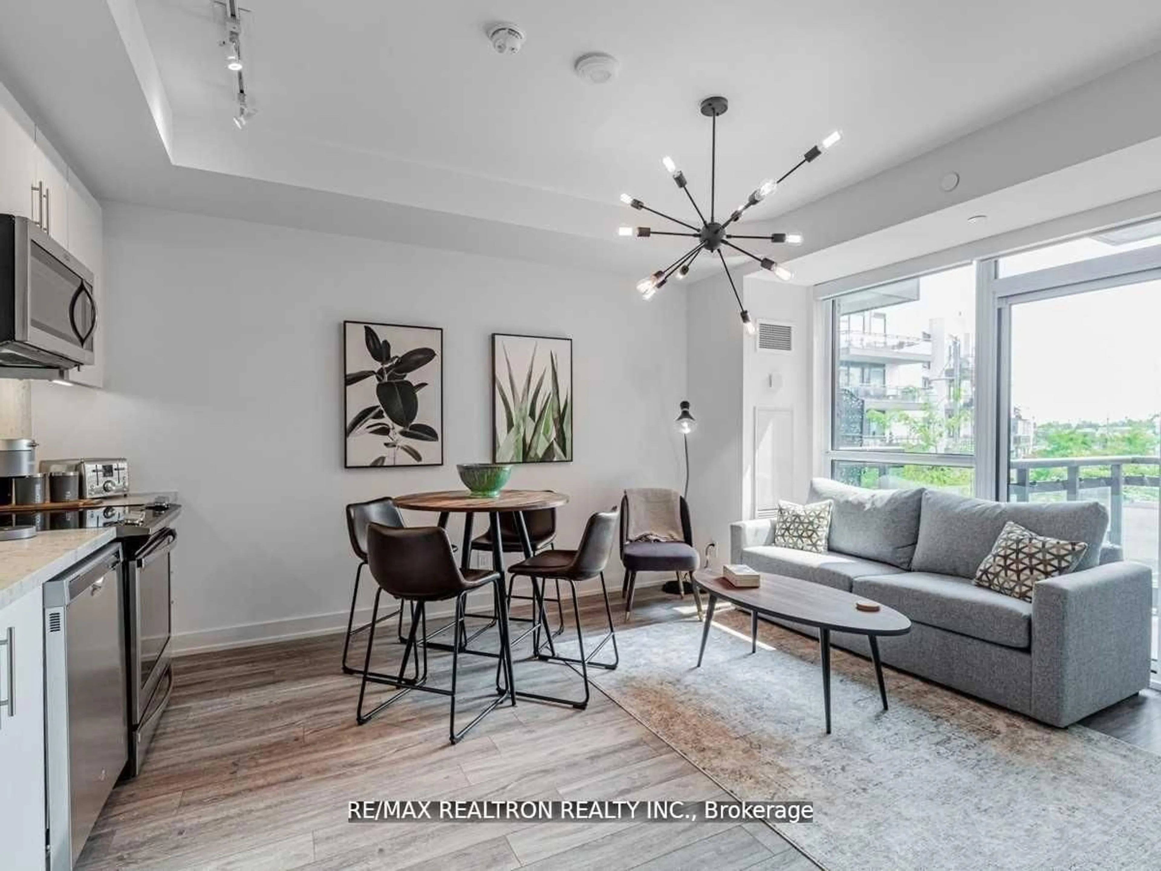 Living room with furniture, unknown for 333 Sea Ray Ave #D203, Innisfil Ontario L9S 0L9