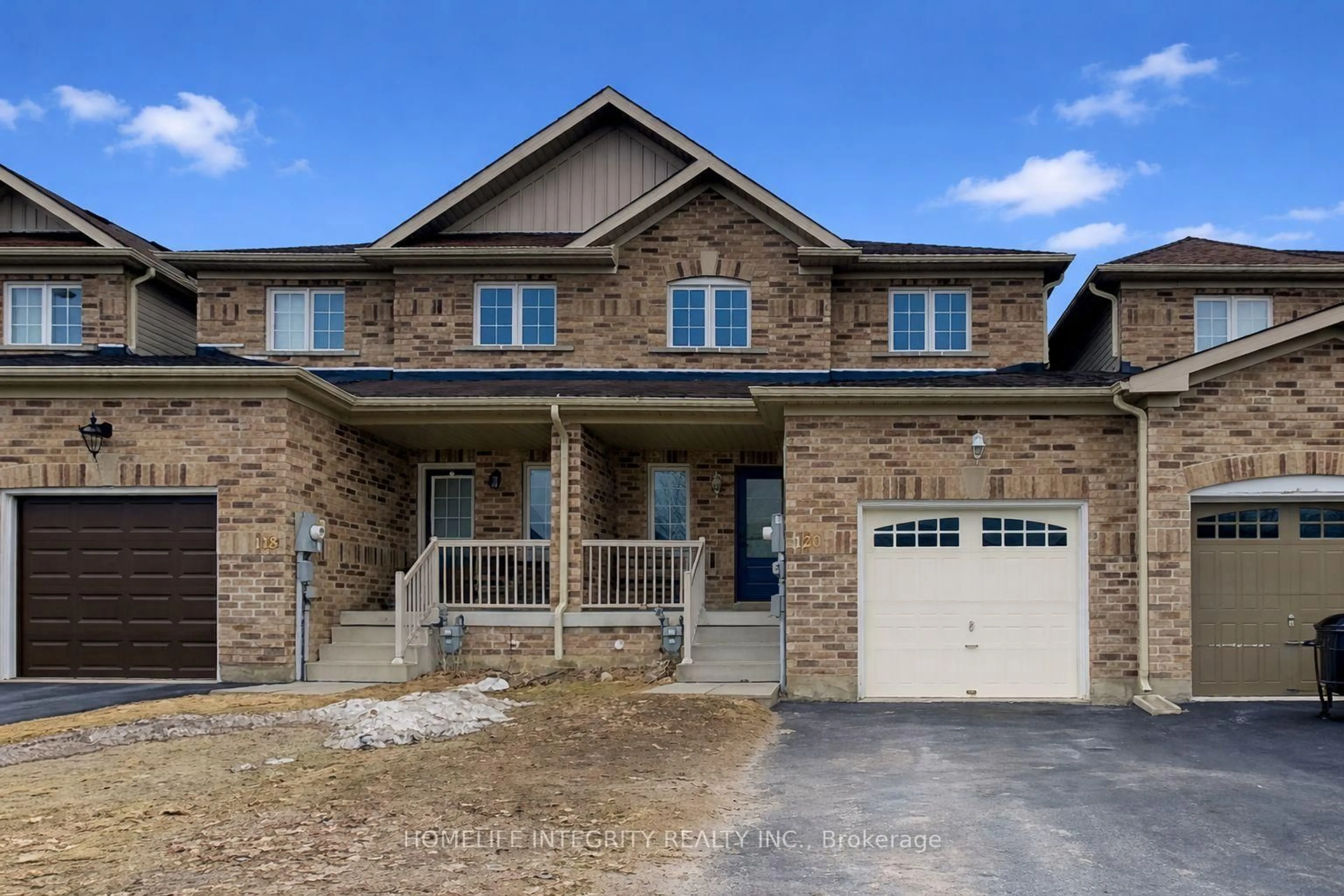 Home with brick exterior material, street for 120 Stonemount Cres, Essa Ontario L0M 1B4