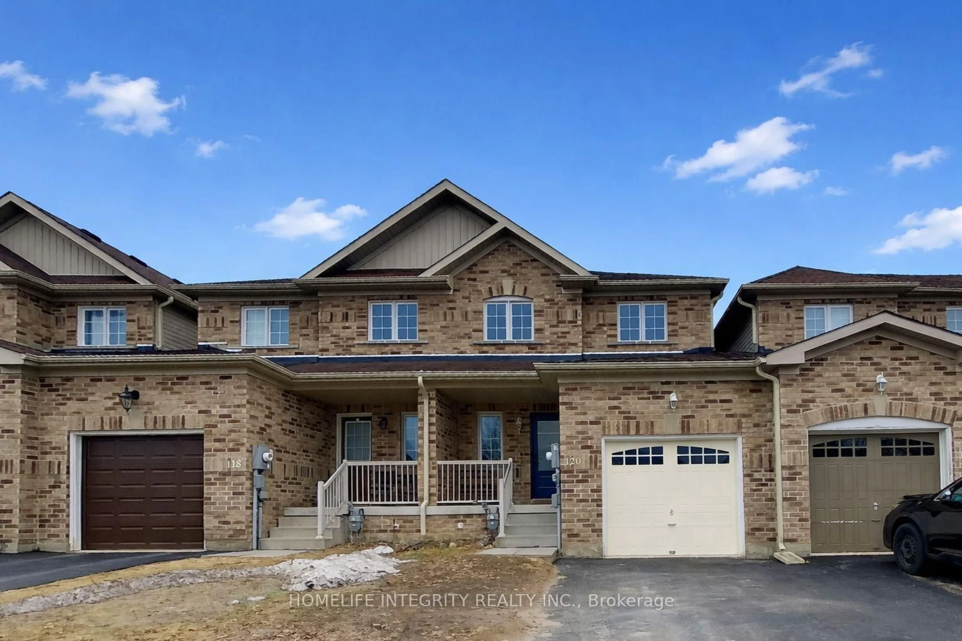 Home with brick exterior material, street for 120 Stonemount Cres, Essa Ontario L0M 1B4