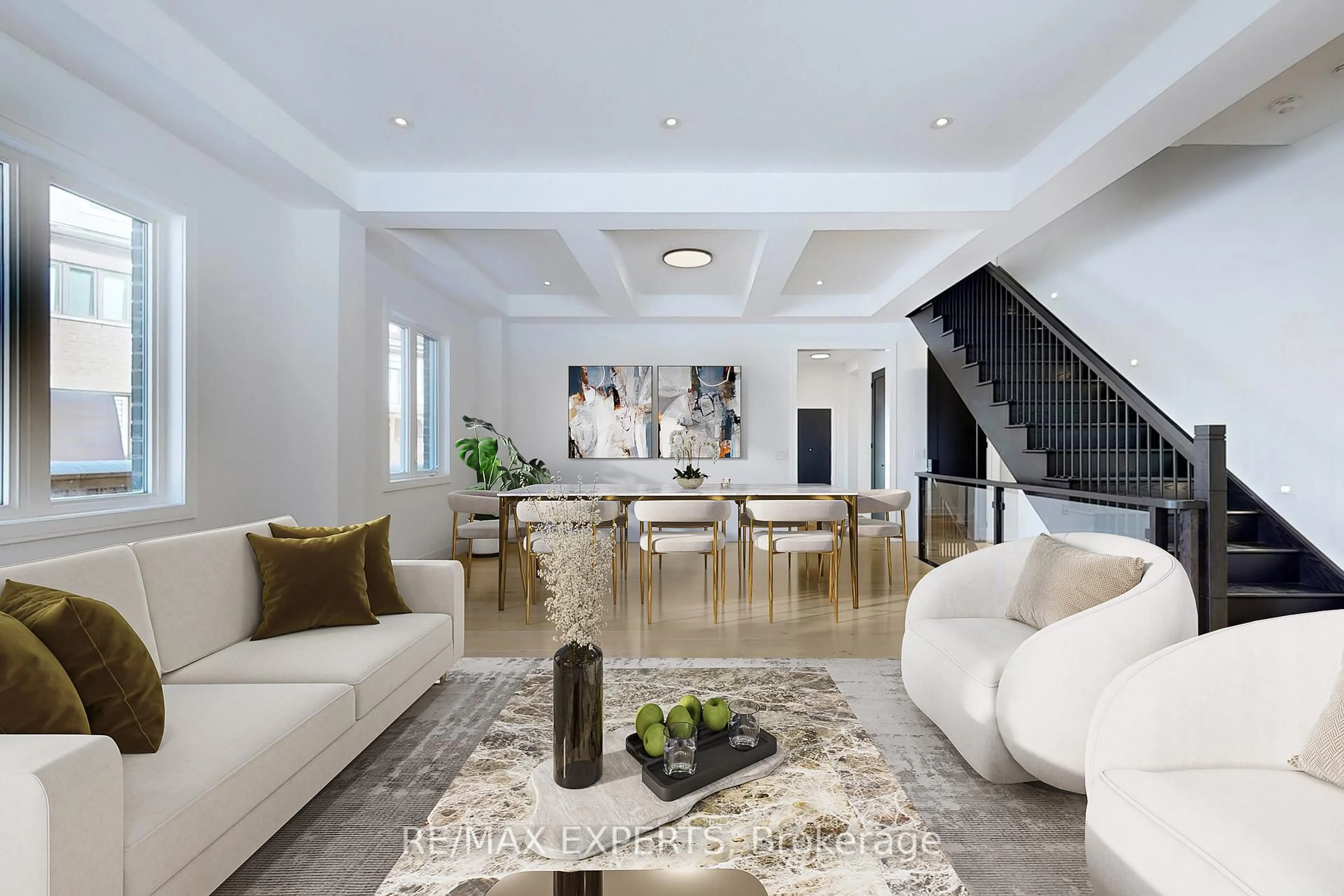 Living room with furniture, unknown for 26 Night Sky Crt, Richmond Hill Ontario L4C 2R4