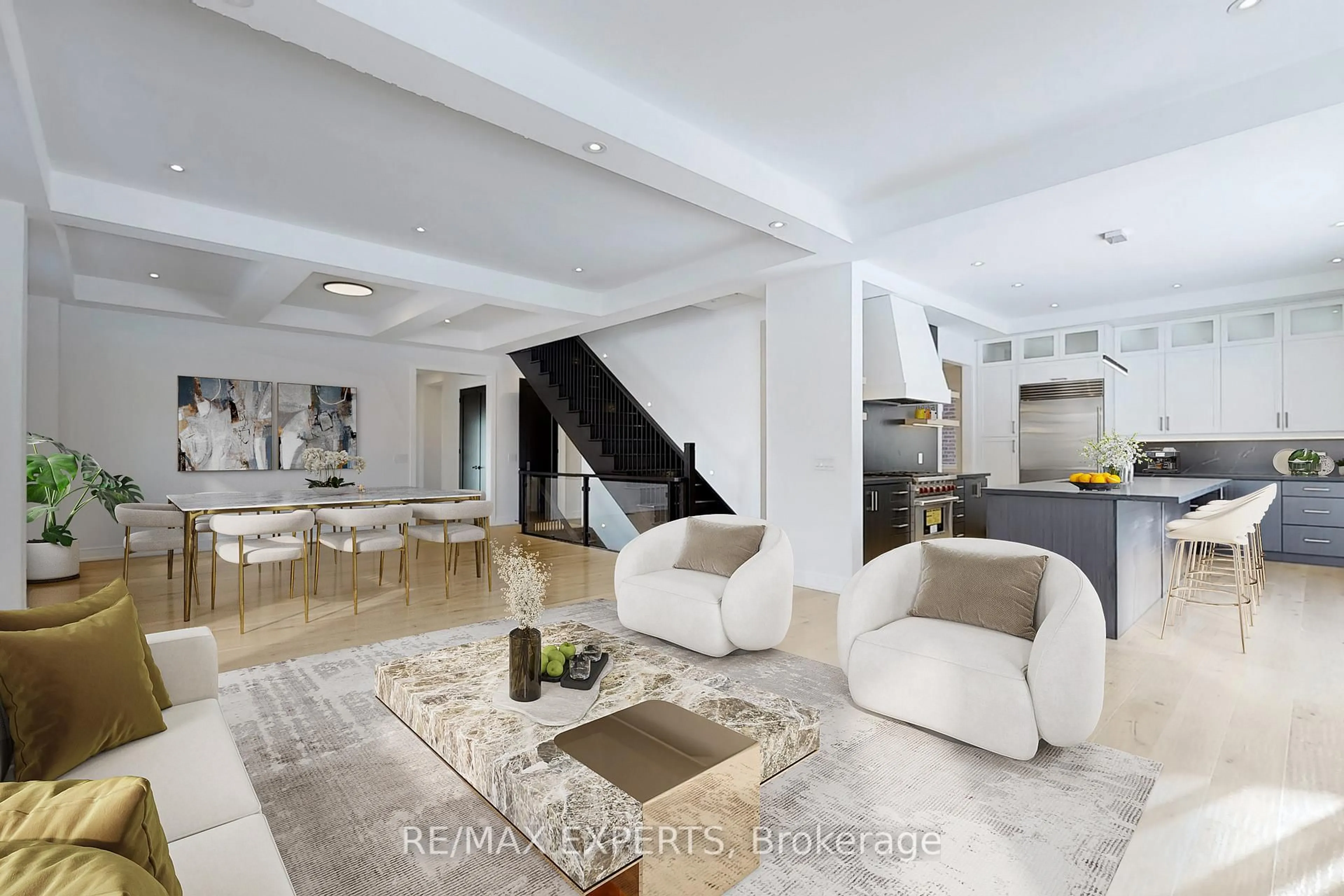 Open concept kitchen, unknown for 26 Night Sky Crt, Richmond Hill Ontario L4C 2R4