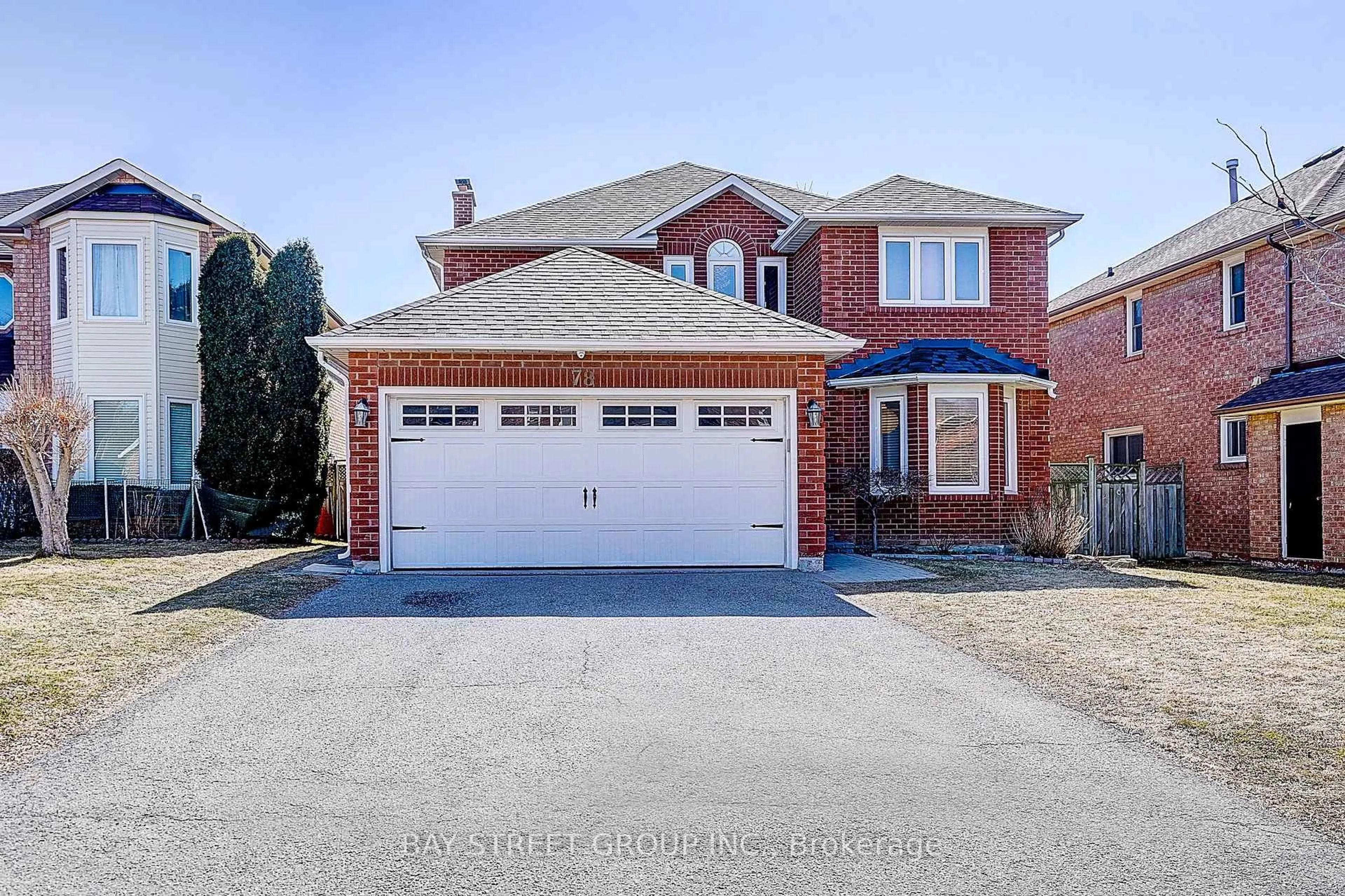 Home with brick exterior material, street for 78 John Stiver Cres, Markham Ontario L3R 9B3